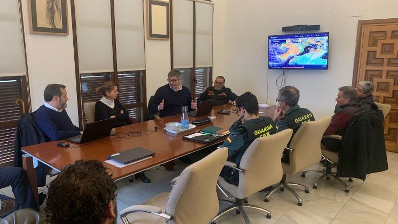 Reunión del Comité Asesor del Plan Territorial de Emergencia Local de Puente Genil.