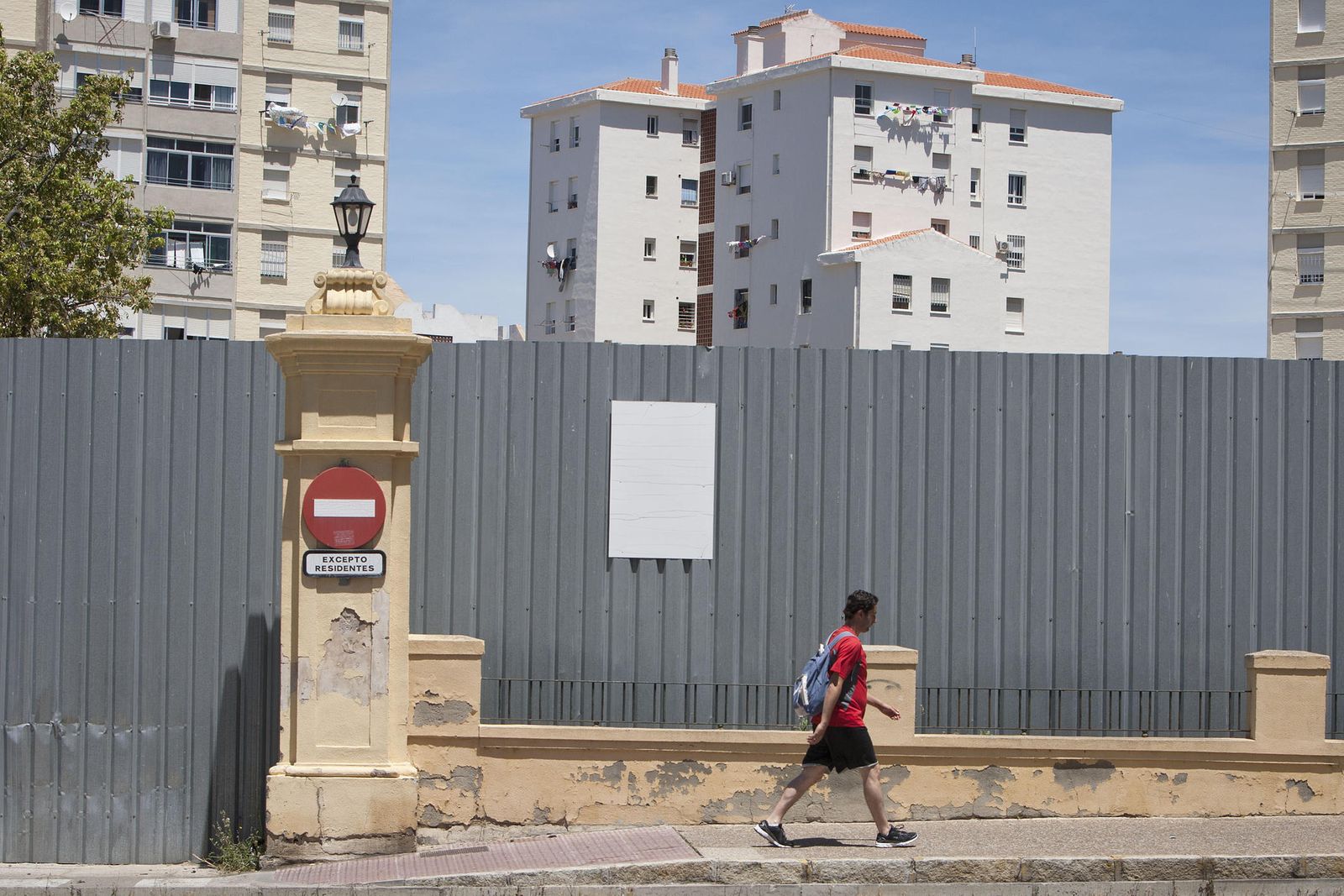 Terrenos colindantes a La Ardila donde antiguamente había pisos militares, en una imagen de archivo.