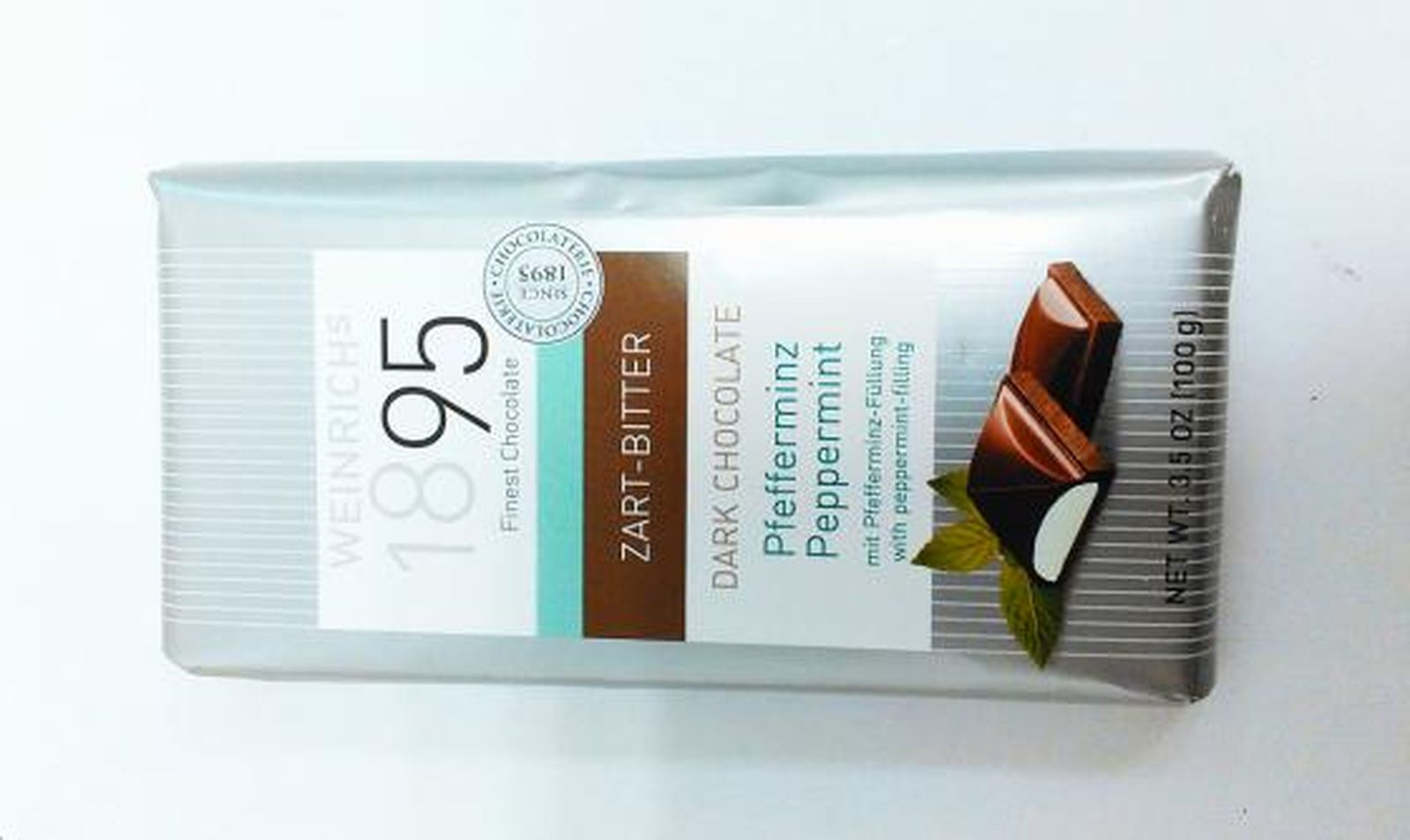 Este es el envoltorio del chocolate