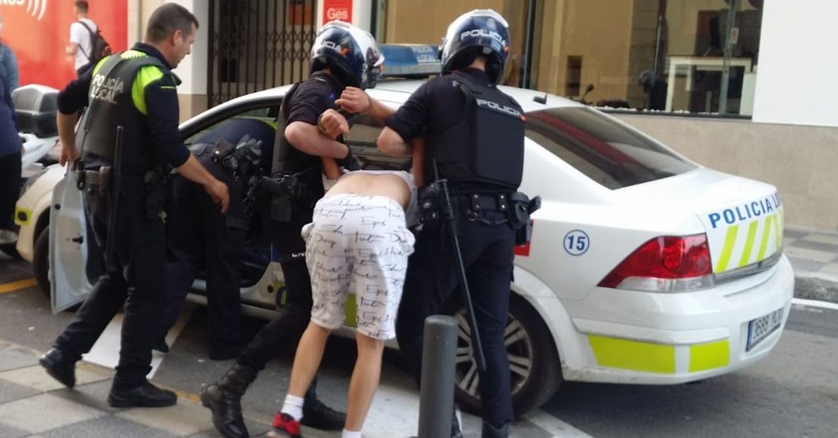 Un detenido tras una trifulca en el centro de Algeciras