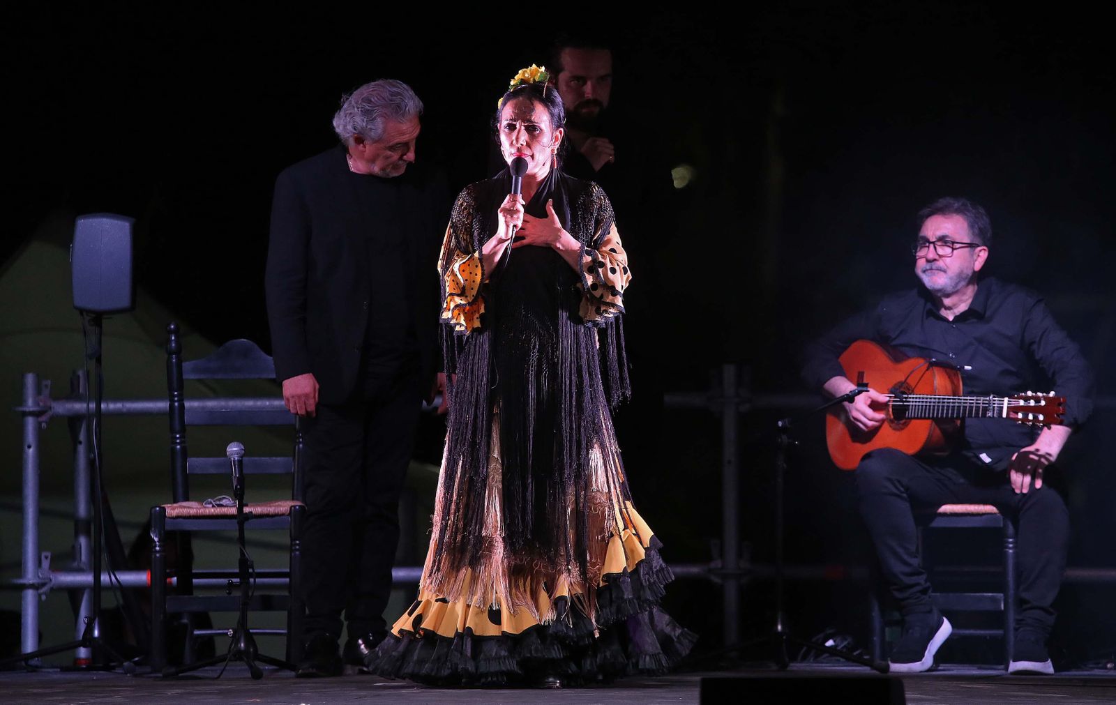 Fotos del espectáculo de Eva Yerbabuena en el IX Encuentro Internacional de guitarra Paco de Lucía