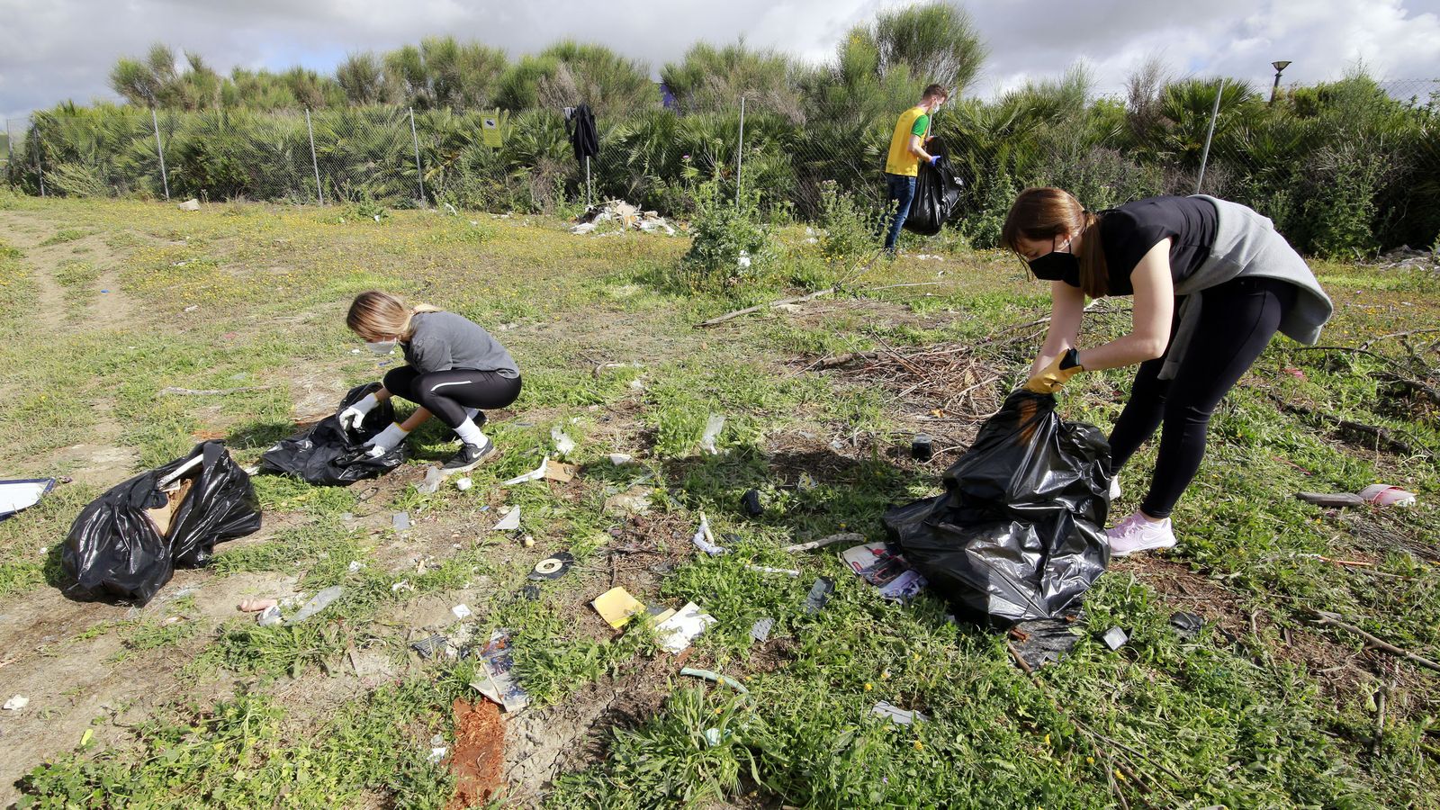 Gran recogida de Zero Waste Jerez con casi 40 voluntarios