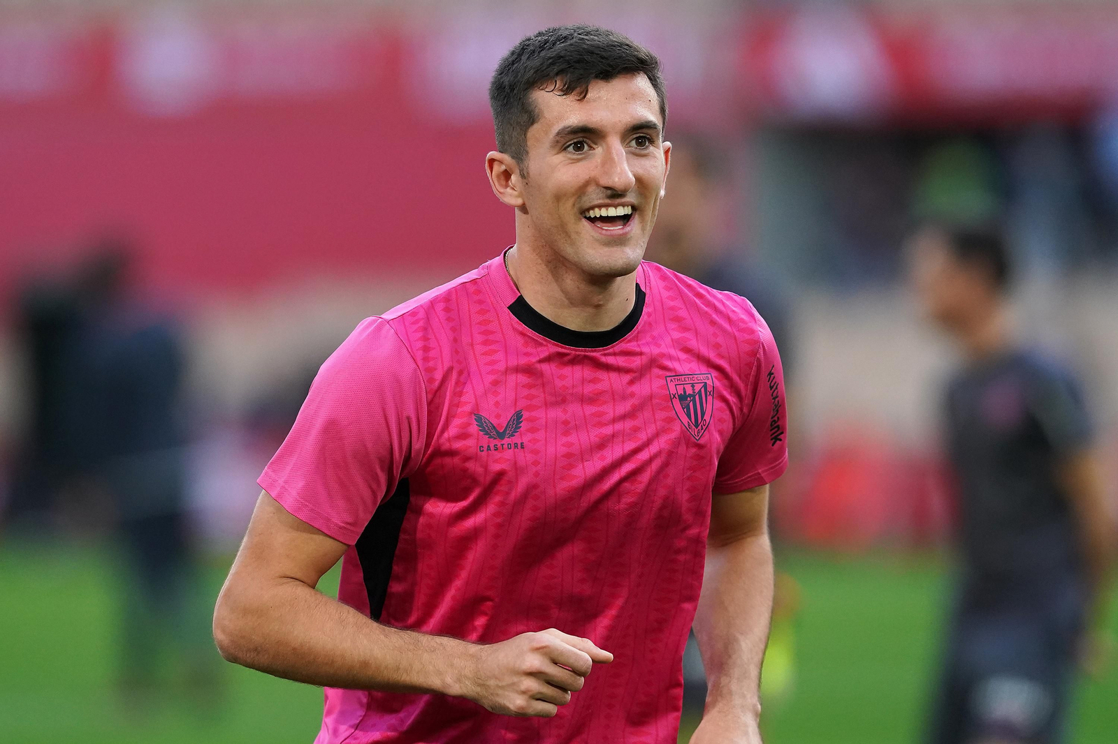 Imágenes del buen ambiente entre el Athletic y el Mallorca