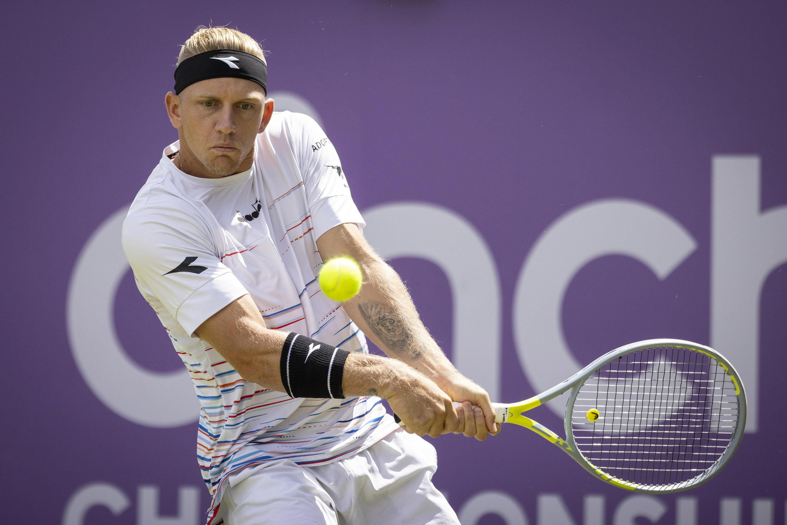 Las fotos del Alejandro Davidovich-Albert Ramos en Queen's