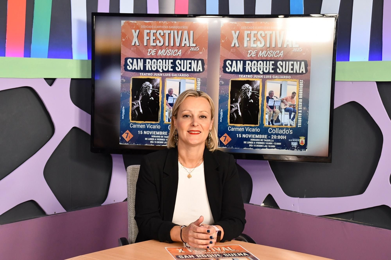 Presentación del X Festival de música 'San Roque Suena'.