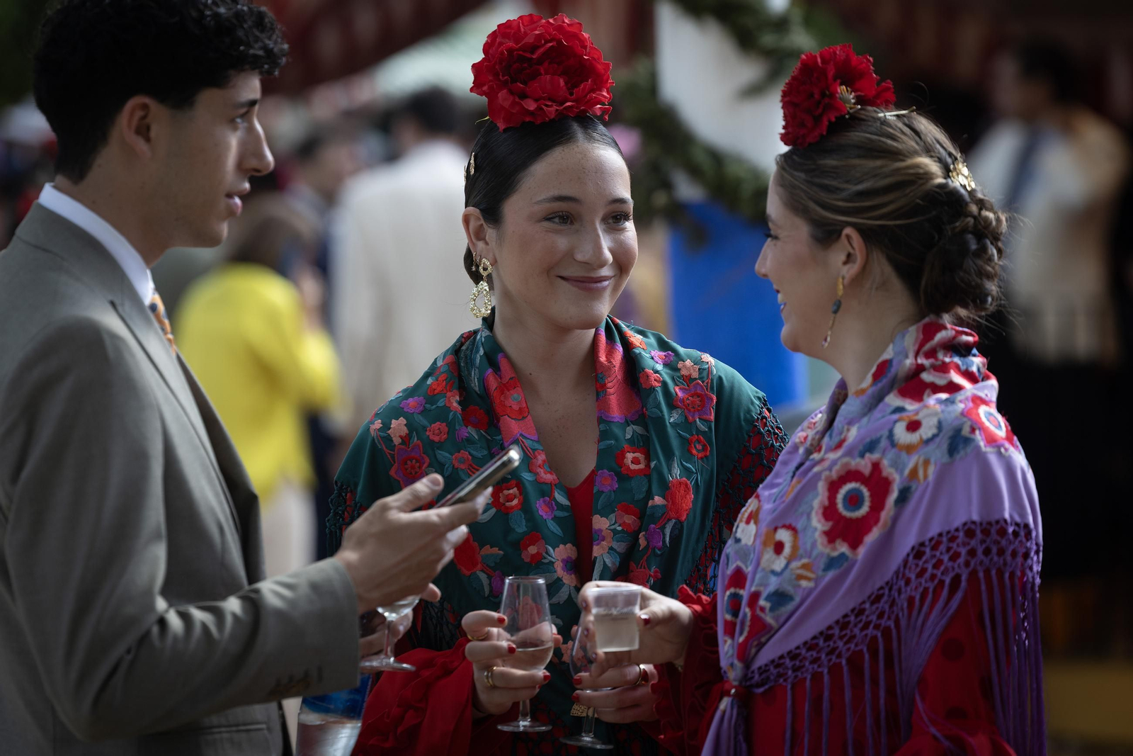 Las fotos del ambiente en el martes de Feria en Sevilla 2025