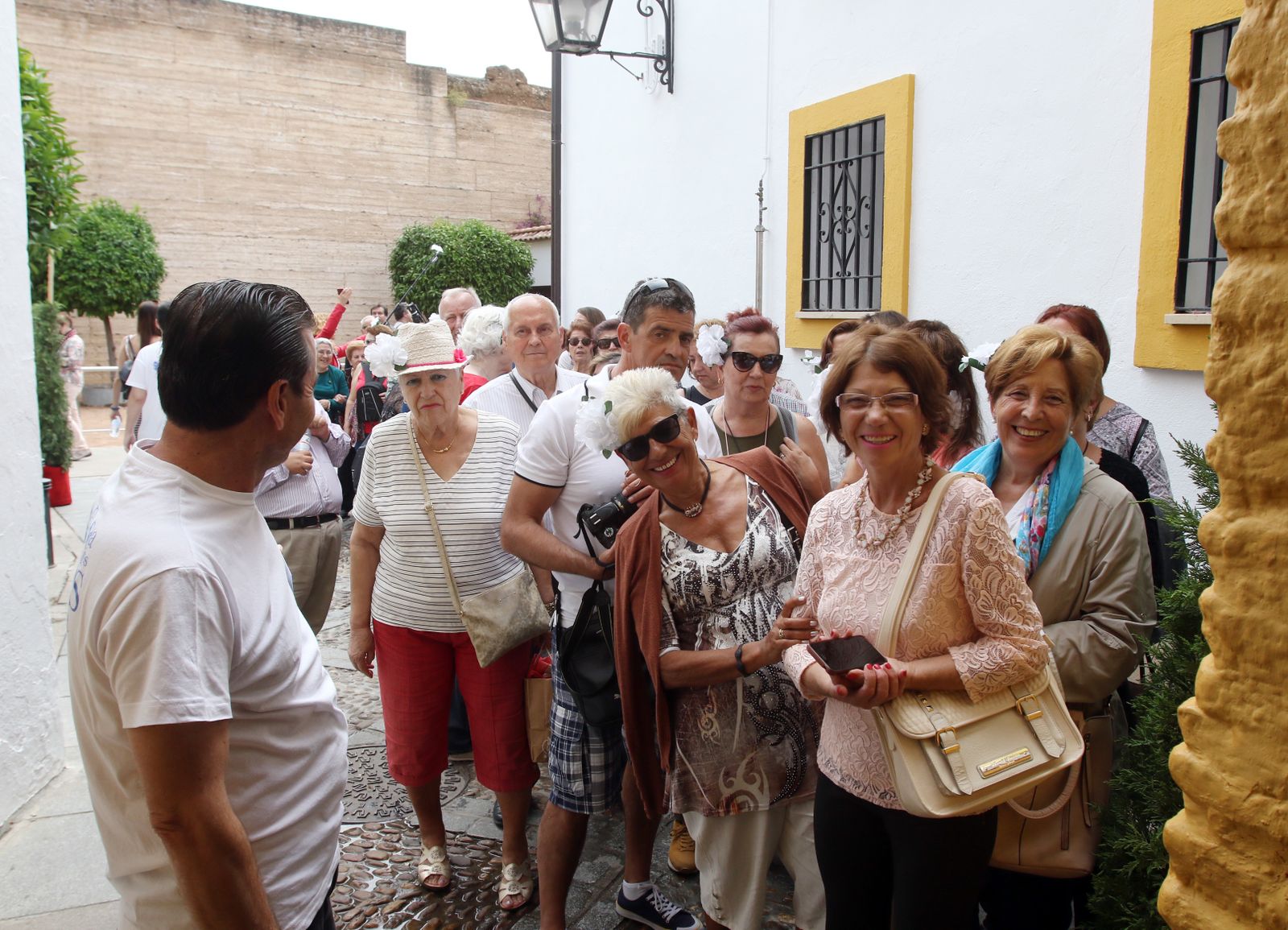 Ambiente en los patios ganadores de 2017