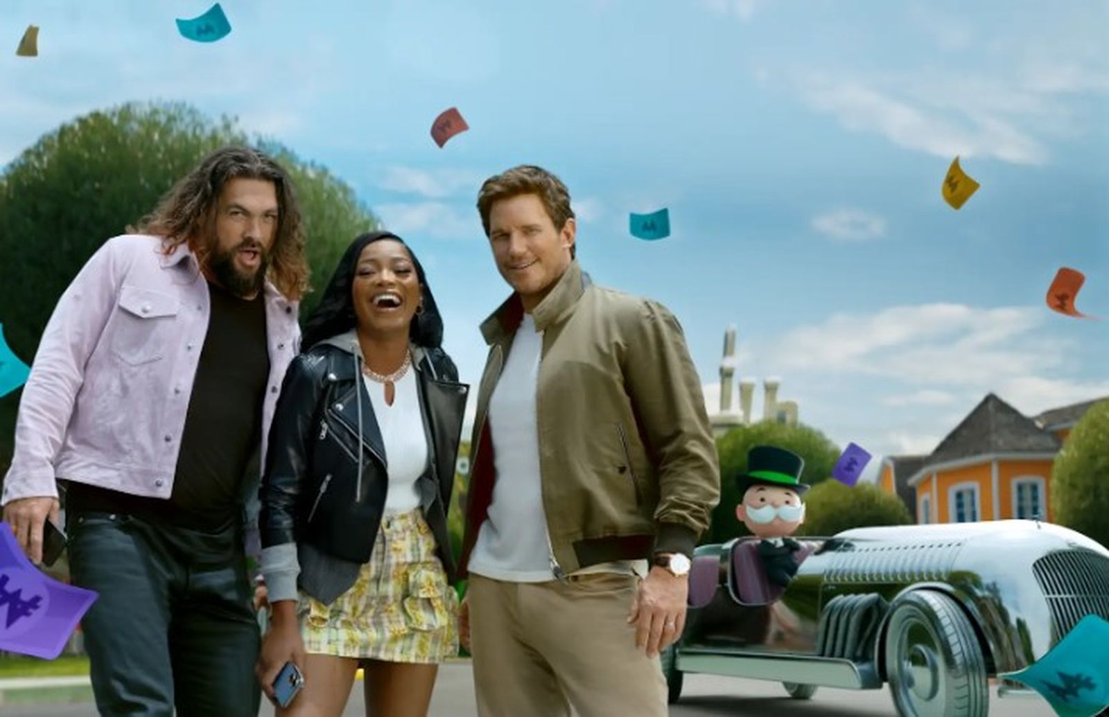 Actores de la campaña de Monopoly Go!