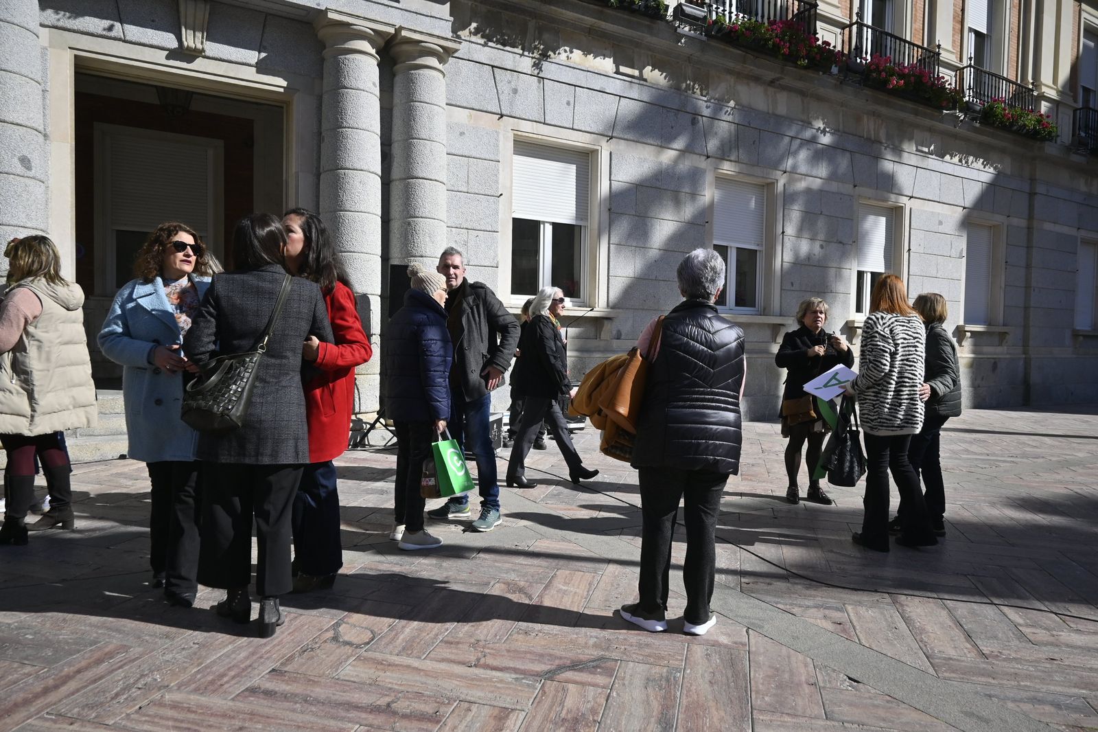 Imágenes de la lectura del llamamiento, del Día Mundial contra el Cancer.