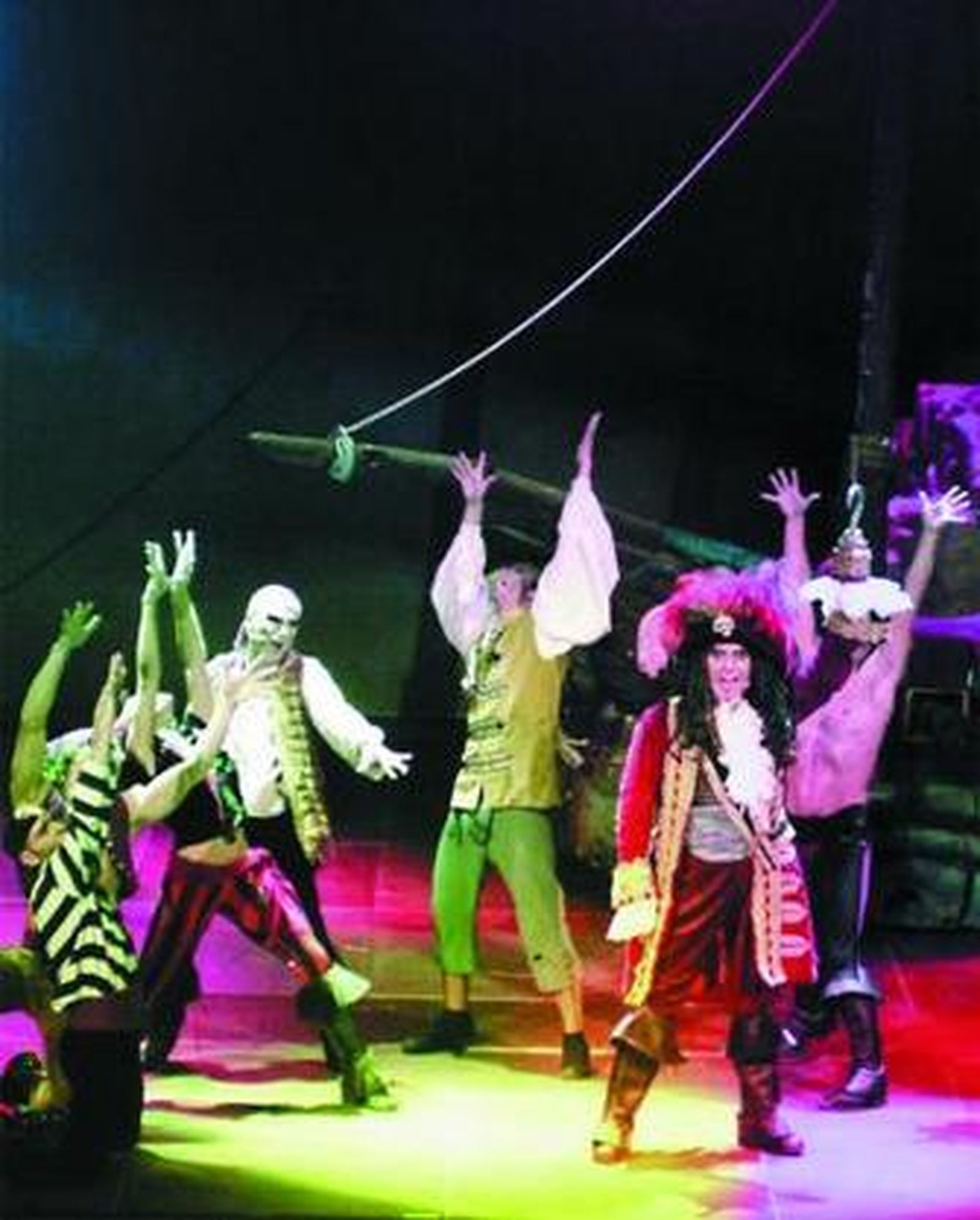 El Capitán Garfio, el mayor enemigo de Peter Pan, lo seguirá a Granada.