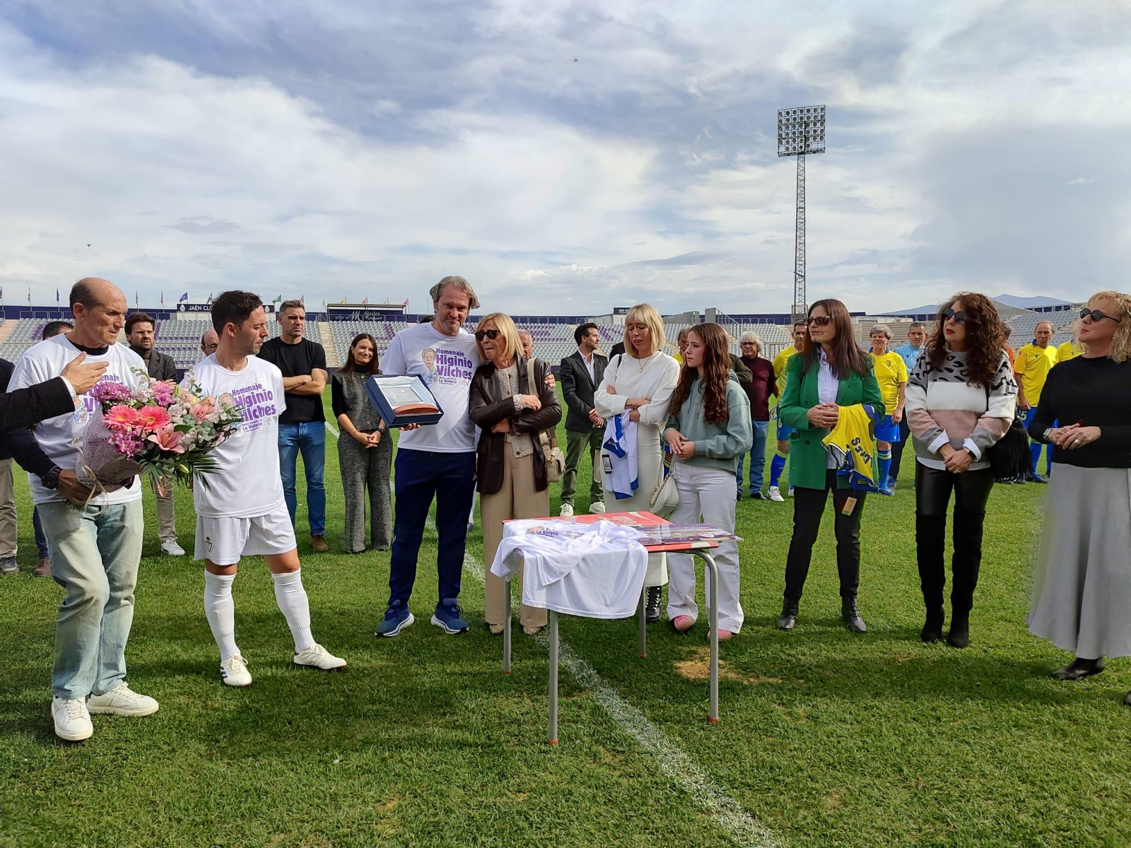 Emoción entre los familiares de Higinio Vilches Pescador.