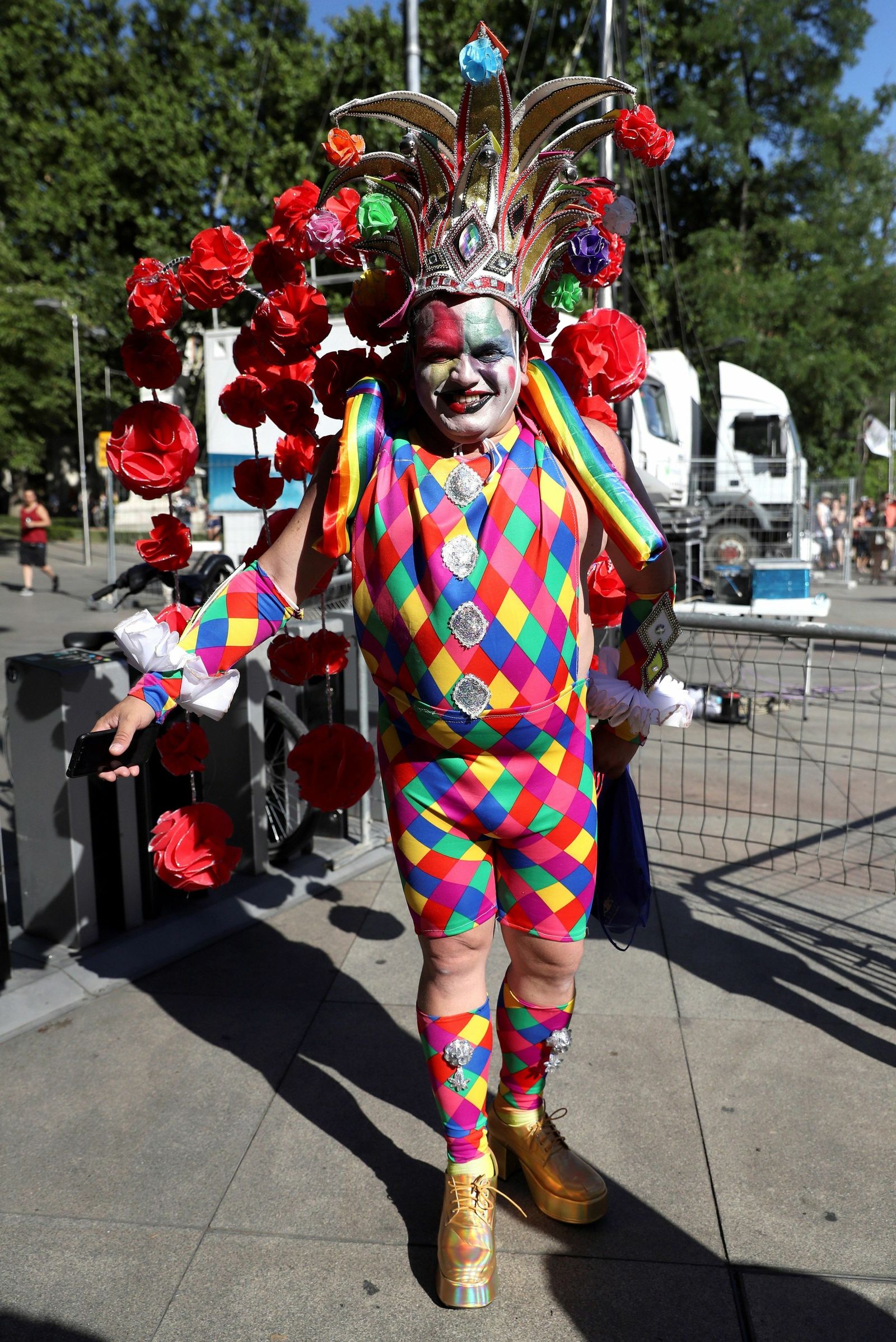 Manifestación del Orgullo LGTBI en Madrid.