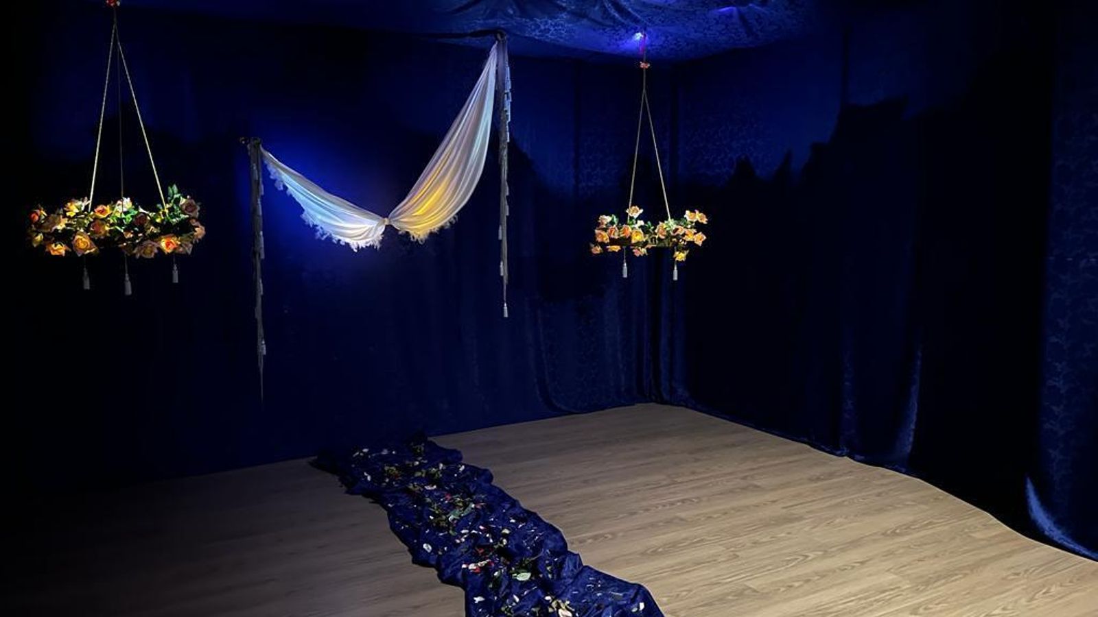 Una de las obras de la muestra.