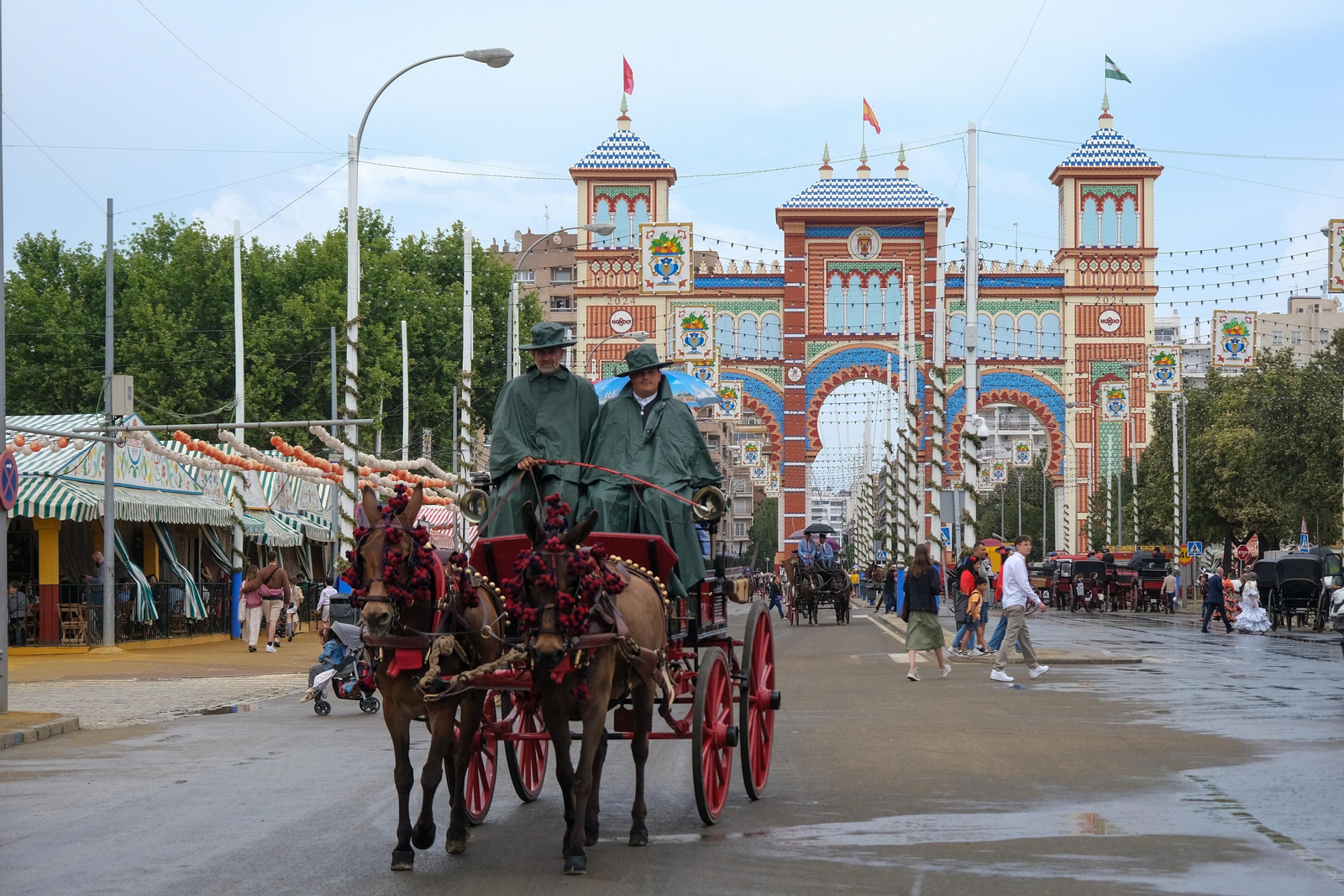Ambiente un sábado de feria