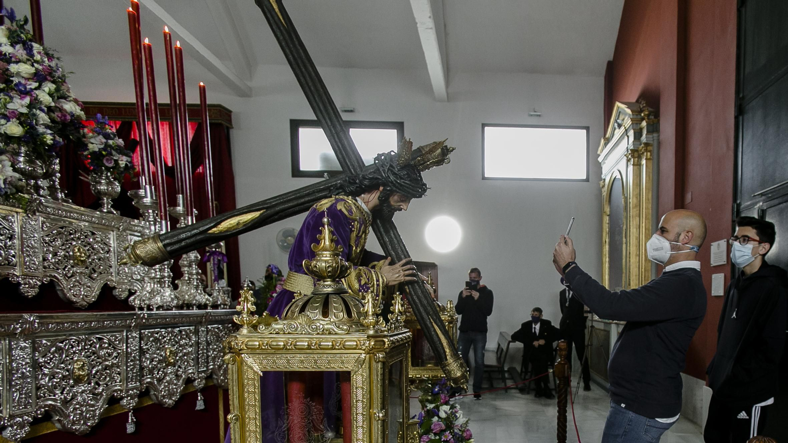 Las imágenes del miércoles santo en San Fernando