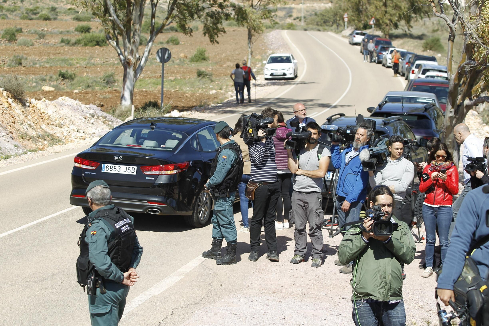 Registro en la finca donde ocultaron el cuerpo de Gabriel