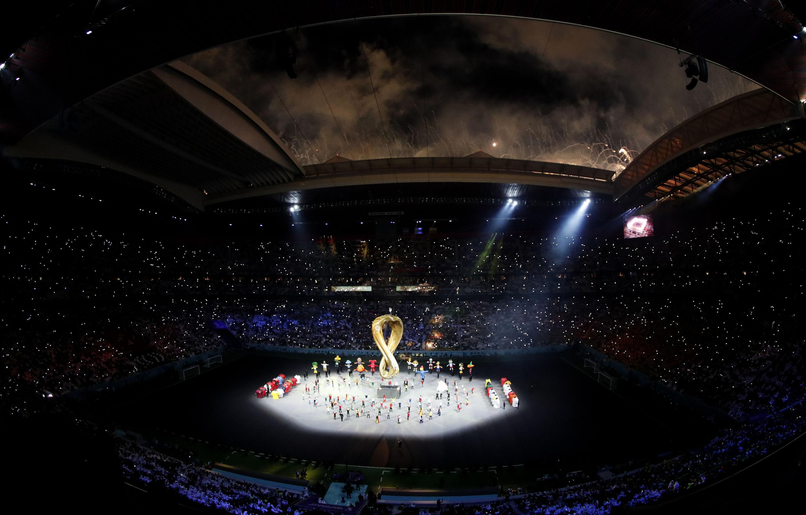 Las fotos de la ceremonia de inauguración del Mundial de Qatar 2022