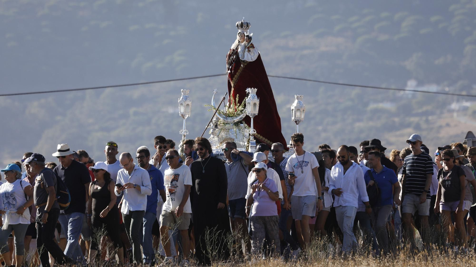 Las fotos de la llegada de la Virgen de la Luz a Tarifa