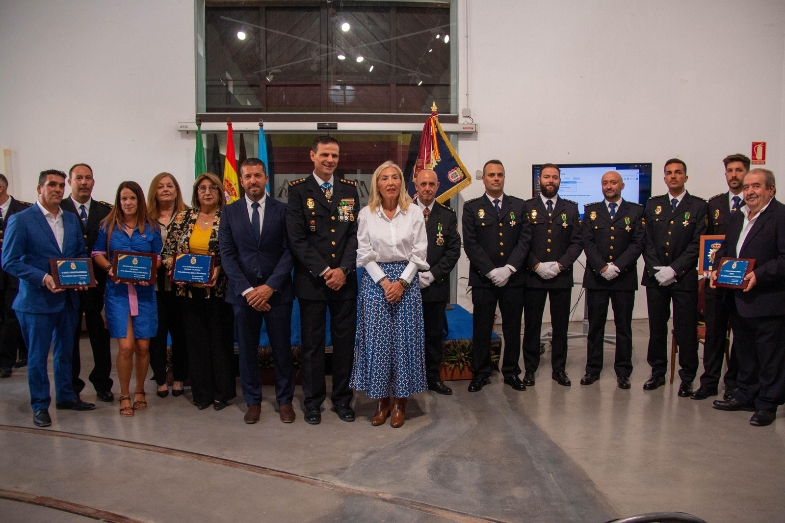 La Policía Nacional de Motril reconoce el trabajo de los agentes en los Ángeles Custodios
