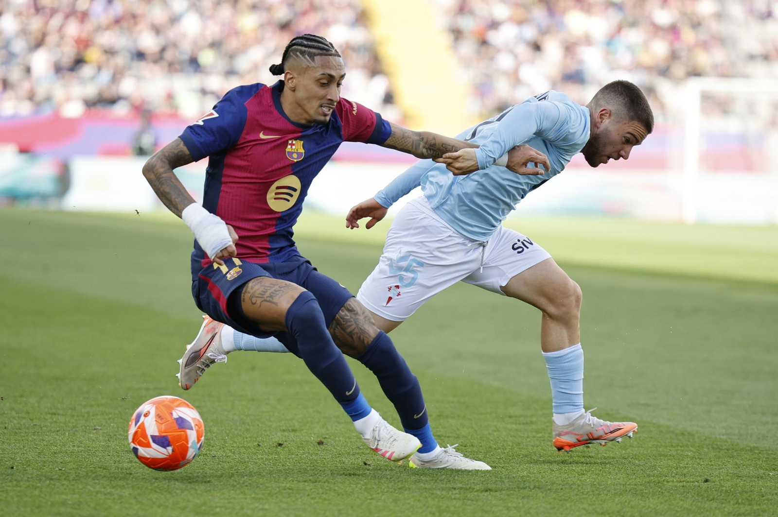 Barcelona-Celta: El malagueño Melero López, salpicado por la polémica