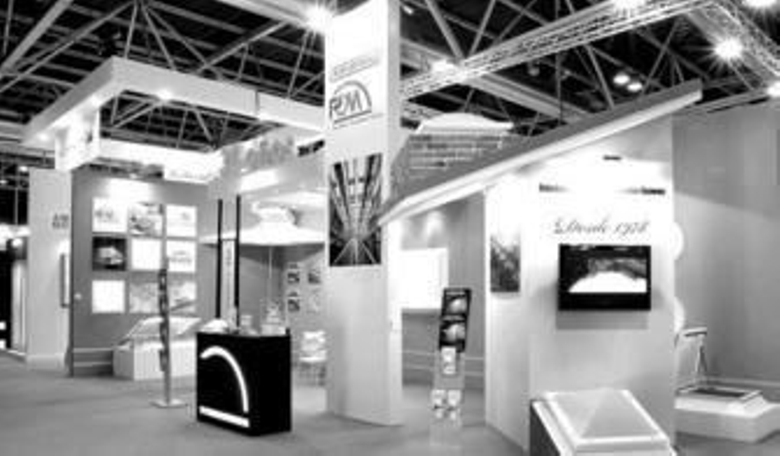 Expositor de la empresa en la feria madrileña.