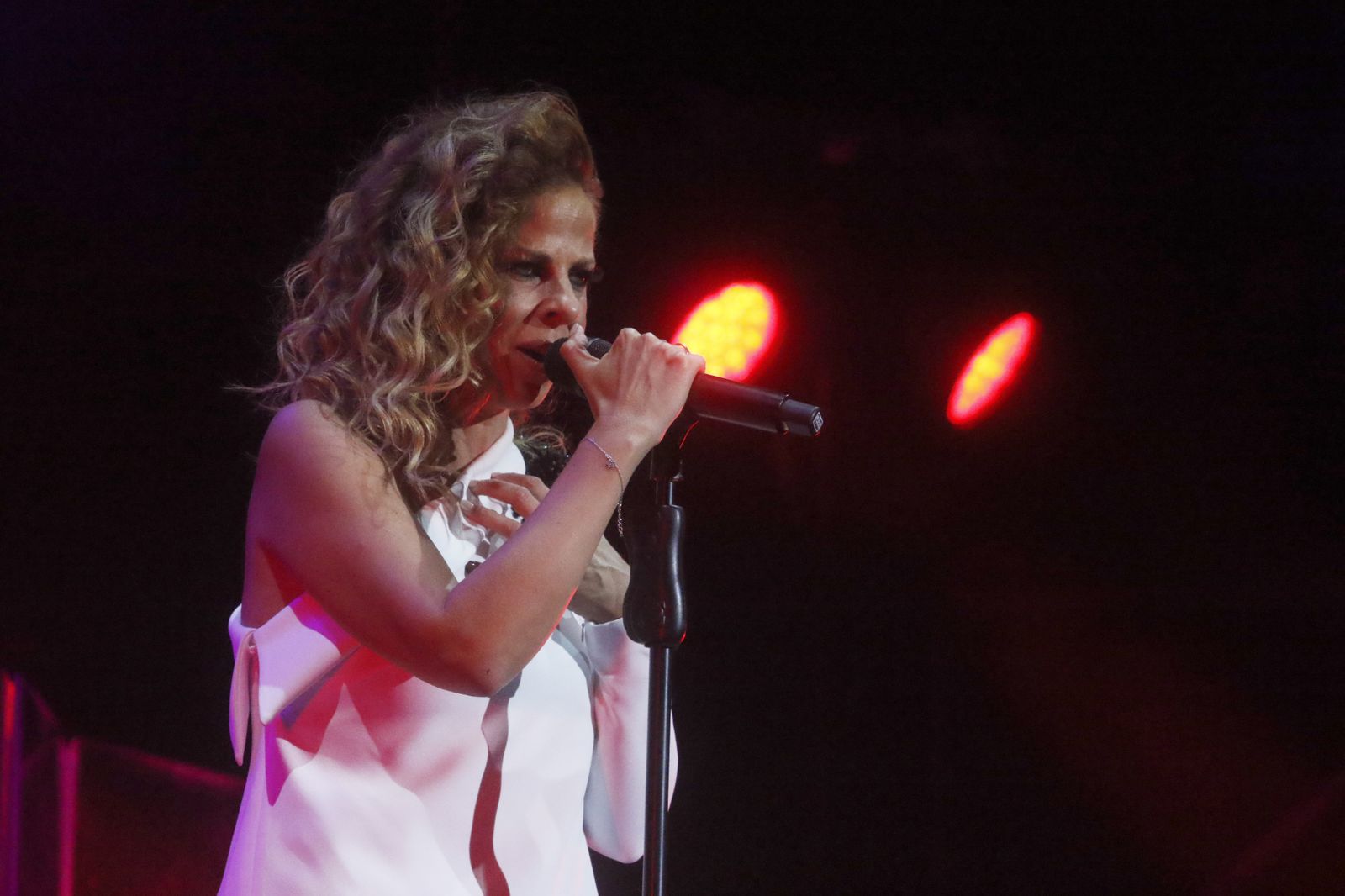 Pastora Soler, durante su concierto en Córdoba.