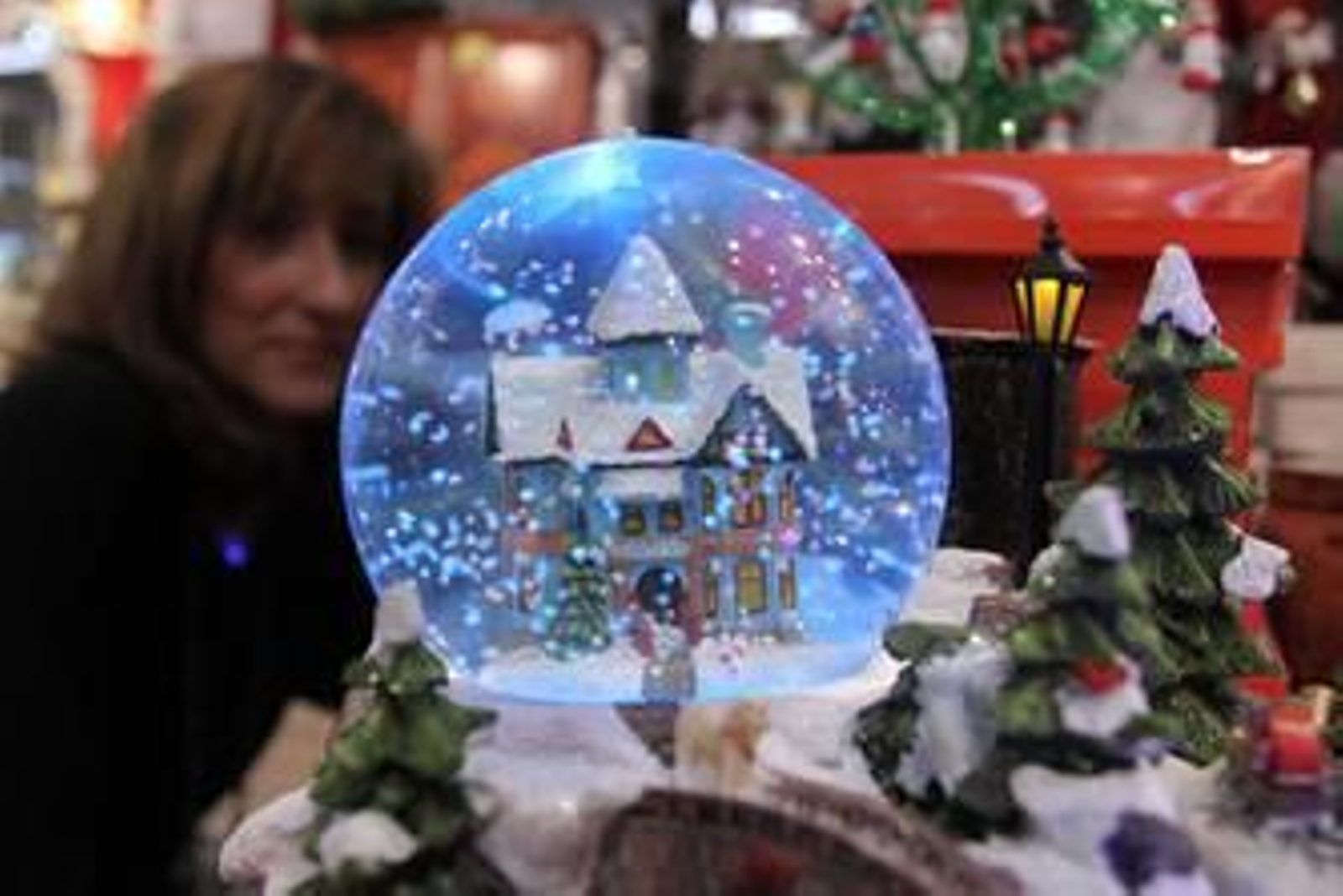 Mercadillo de Navidad en Málaga.