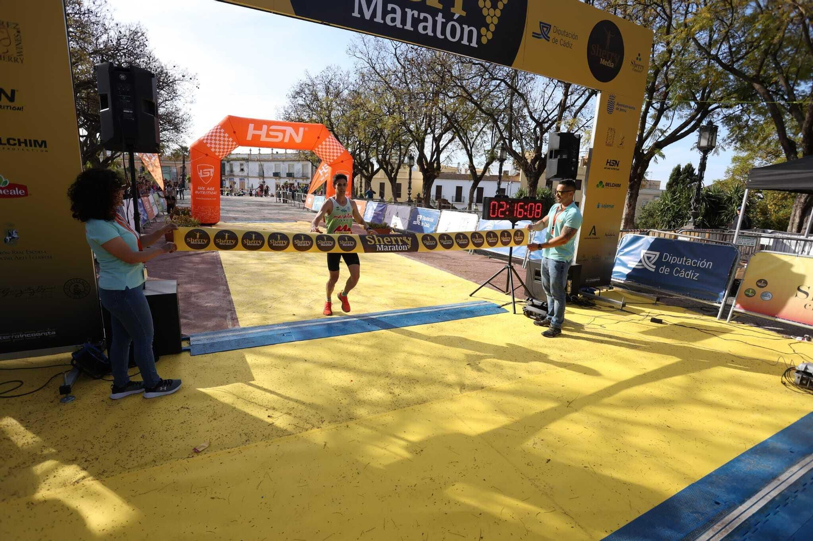Imágenes de la V Sherry Maratón de Jerez