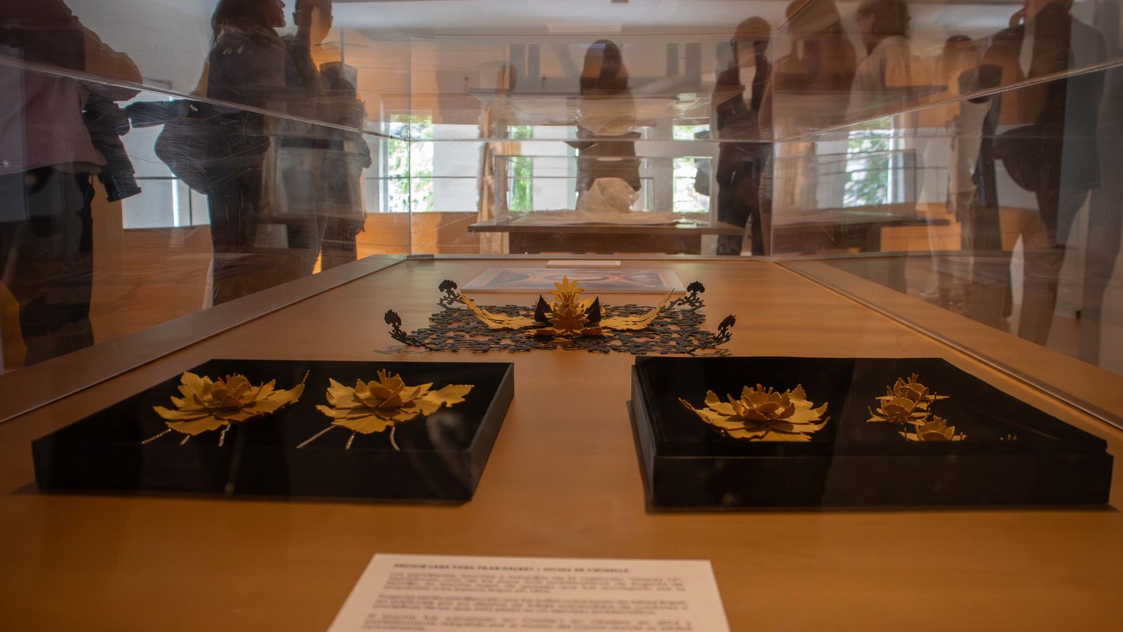 Apertura de la exposición 'Gracia 12. Eugenia de Montijo y la moda: La granadina en París' de la diseñadora Pilar  Dalbat