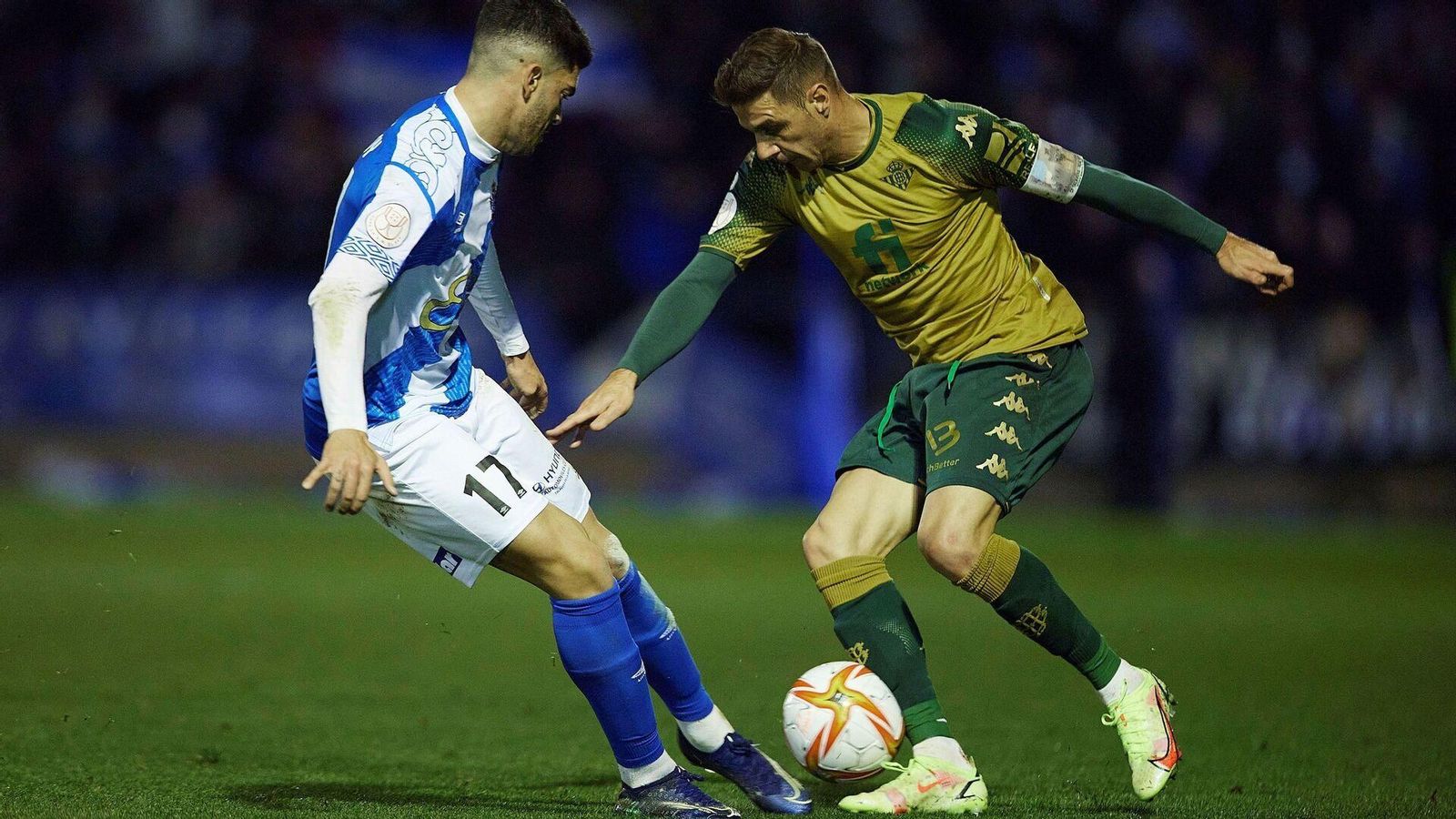 Joaquín Sánchez durante el partido de Copa ante el CF Talavera