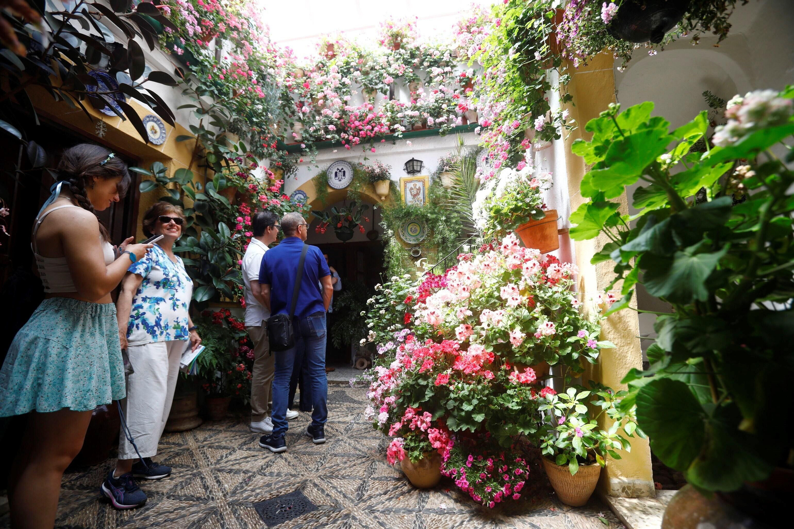 La ruta de Patios Santa Marina-San Agustín, en imágenes