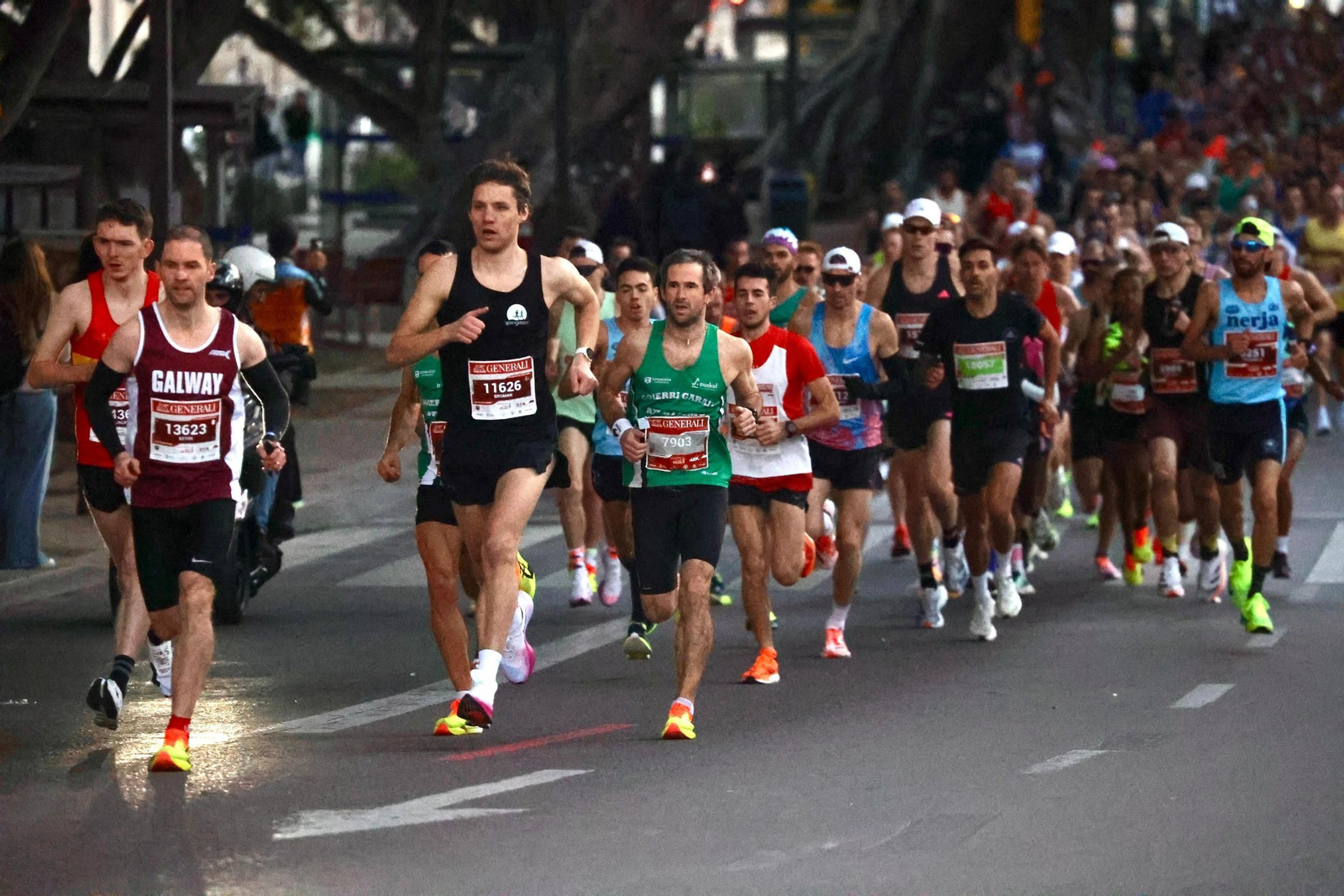 Las mejores fotos de la Maratón de Málaga 2024