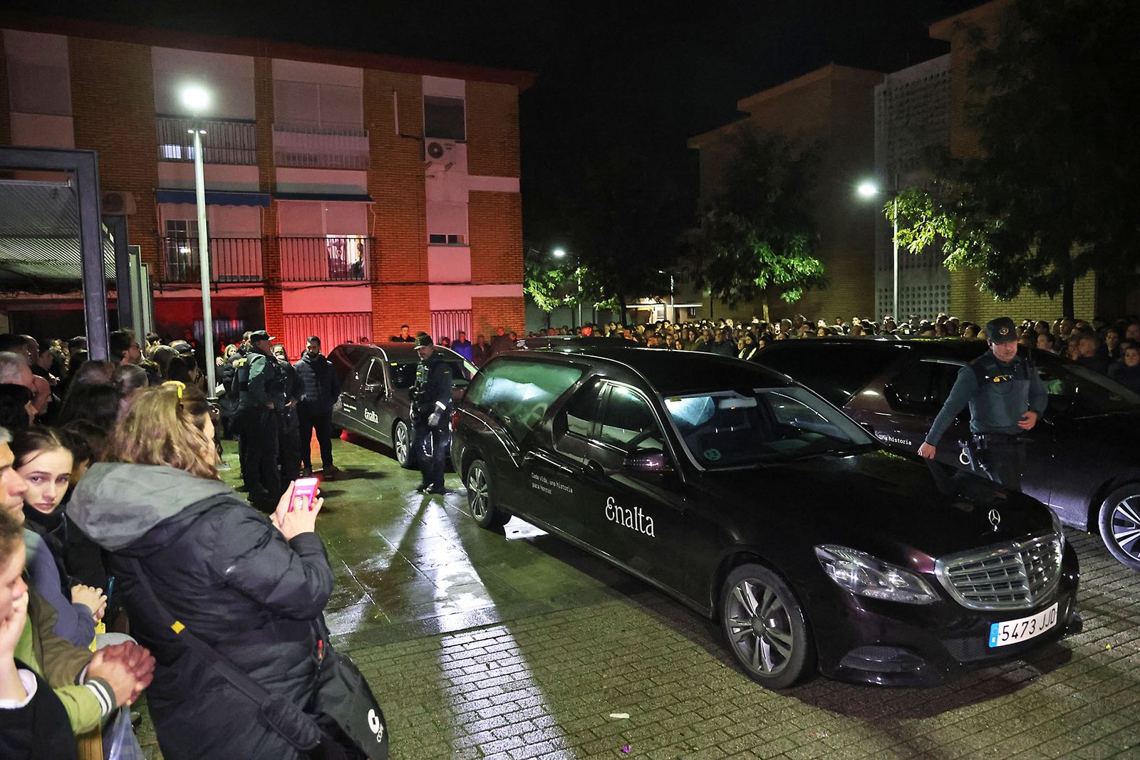 Las Fotografías de la llegada de la familia Zamorano Álvarez, fallecidos en el Alvia a Huelva