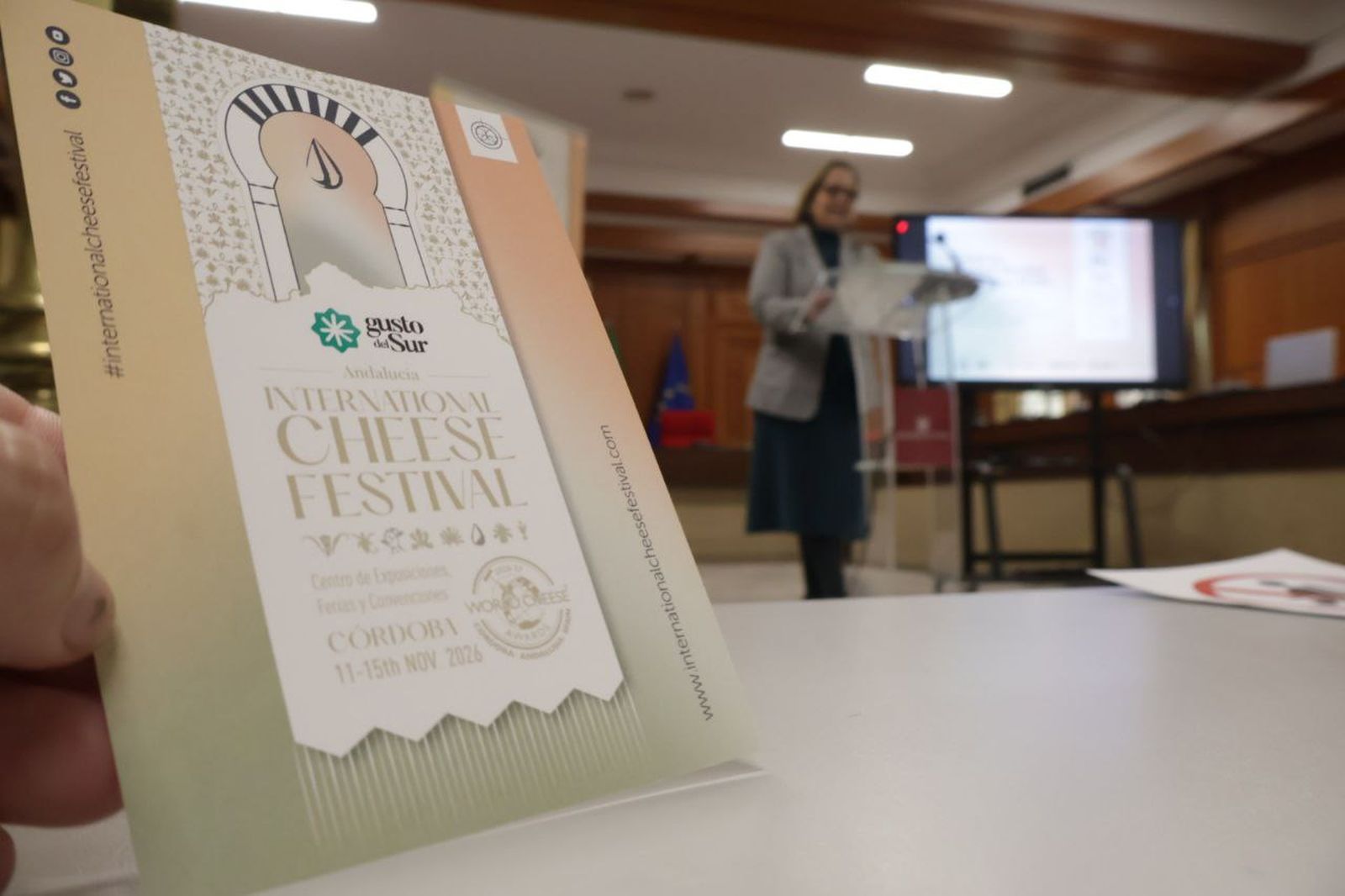 Presentación de la próxima edición del International Cheese Festival