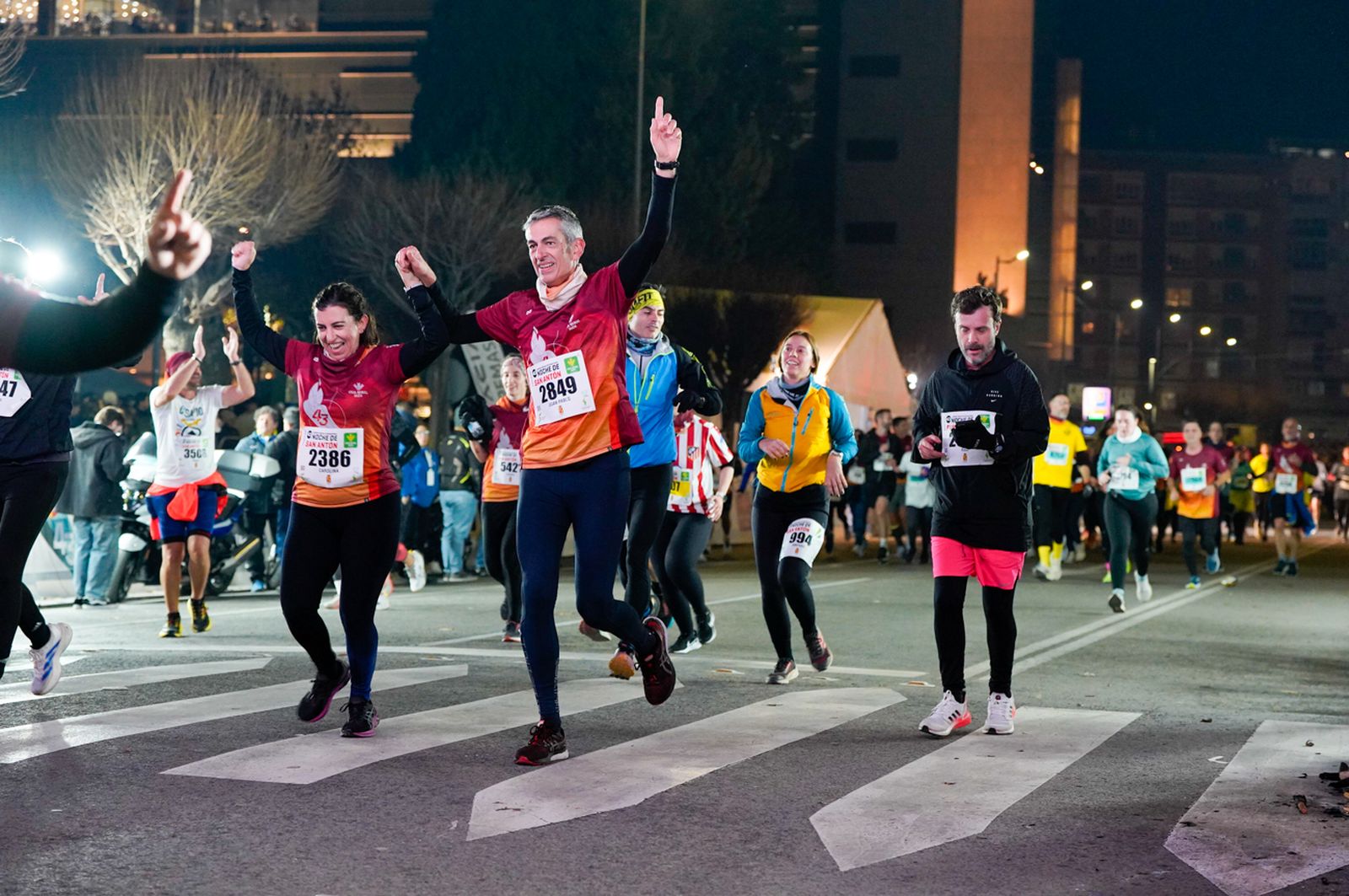En imágenes: búscate en tu llegada a meta de la Carrera de San Antón 2026 (1)