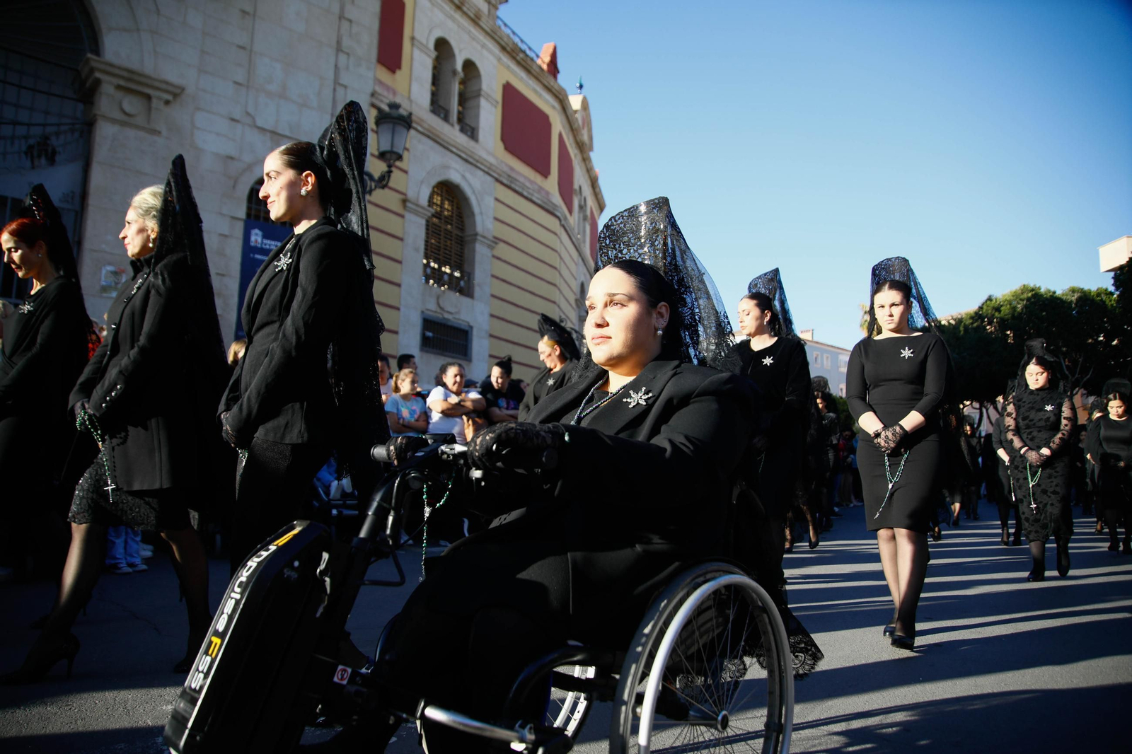 Macarena en la Semana Santa de Almería