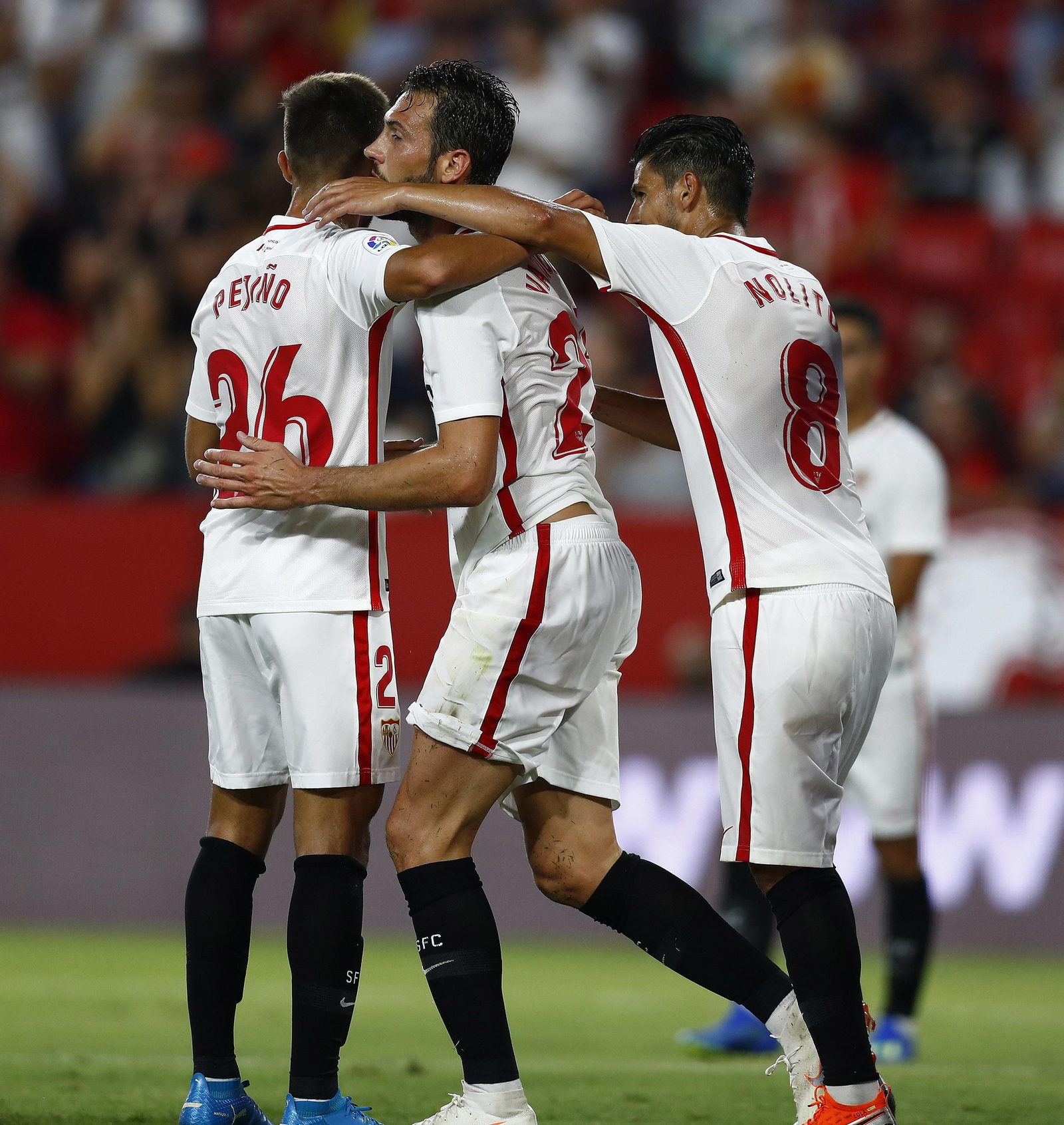Las imágenes del Sevilla-Újpest