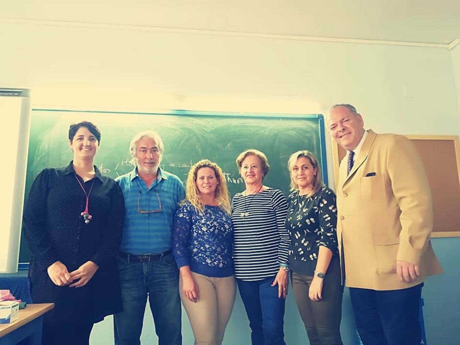 Participantes en la campaña para educar en la diabetes.