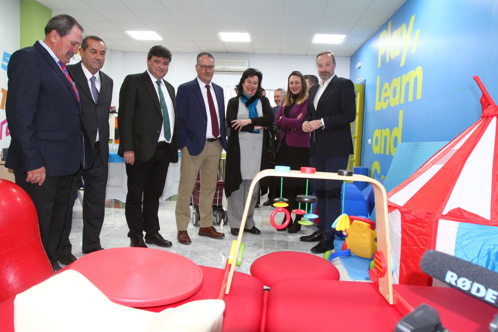 Inauguración del Cait Aspromin 'El Molino'.