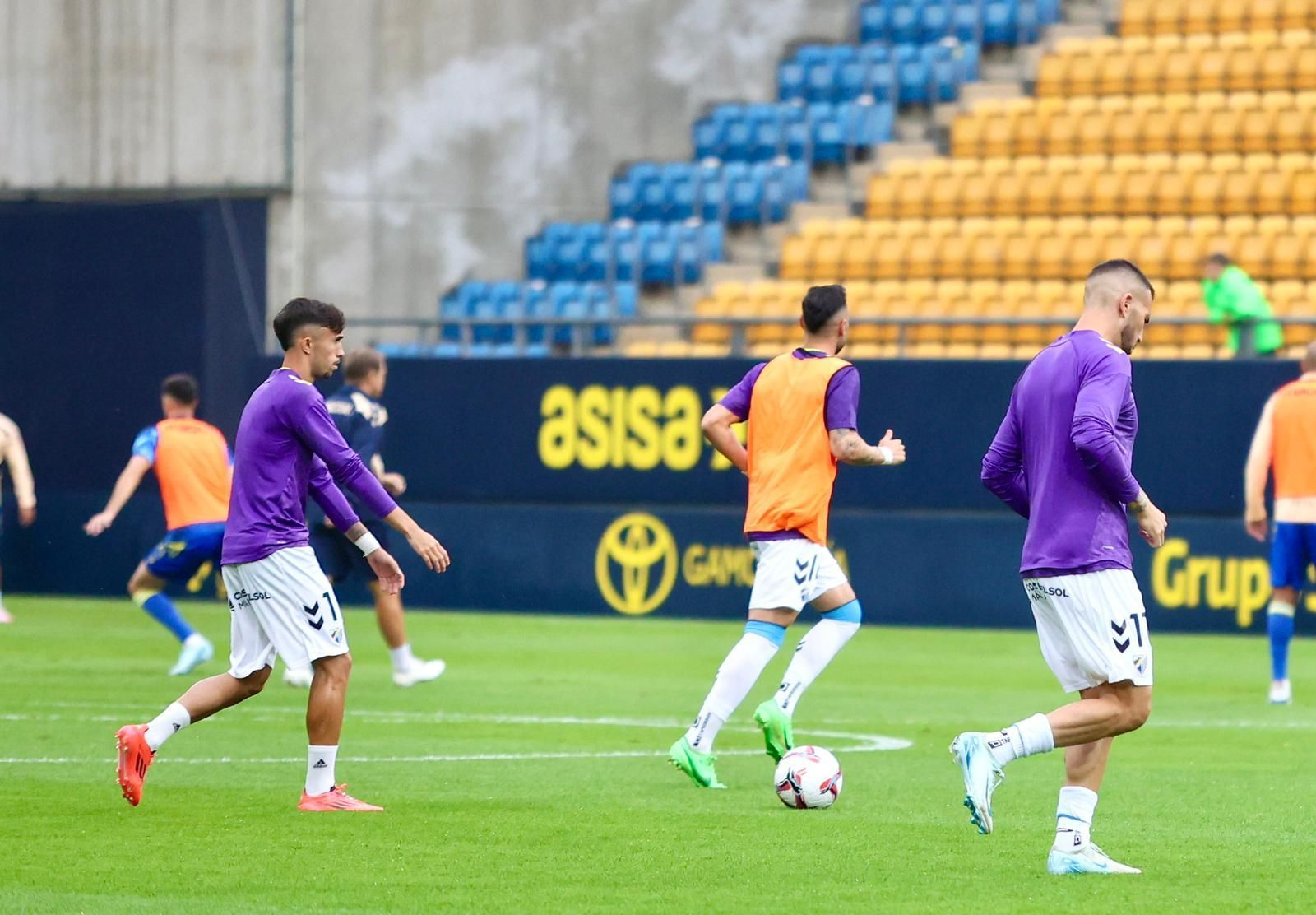 El Cádiz - Málaga CF, en fotos