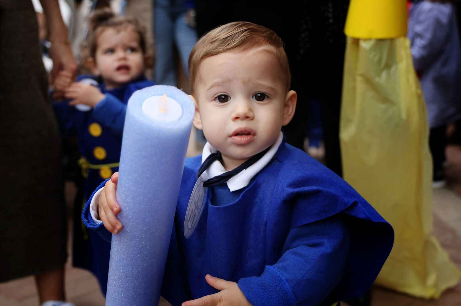 Imágenes de la procesión de la 'Escuela Infantil Mi Pequeño Puerto'