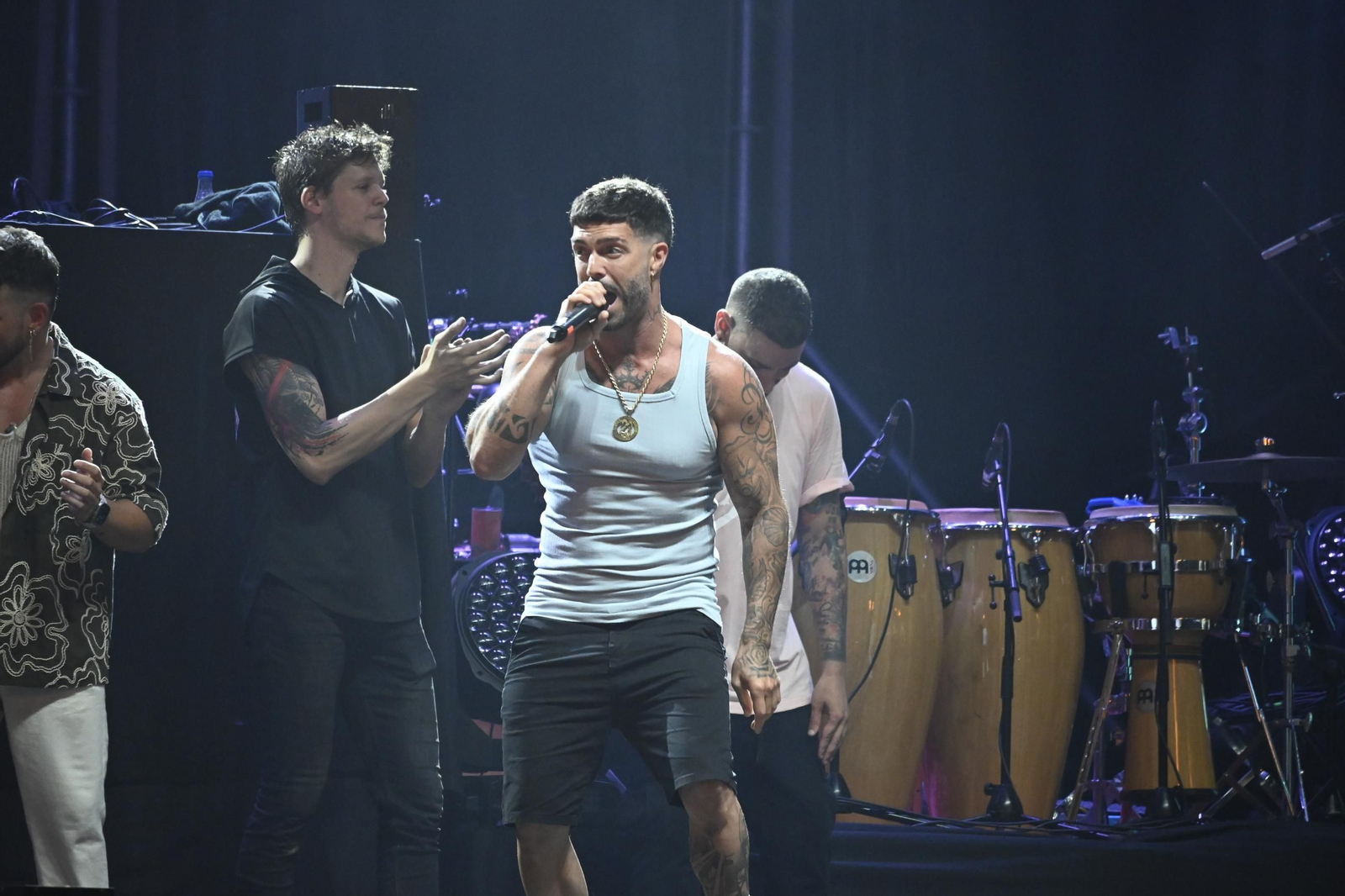 Imágenes del concierto de Sergio Contreras y Raule en las Colombinas