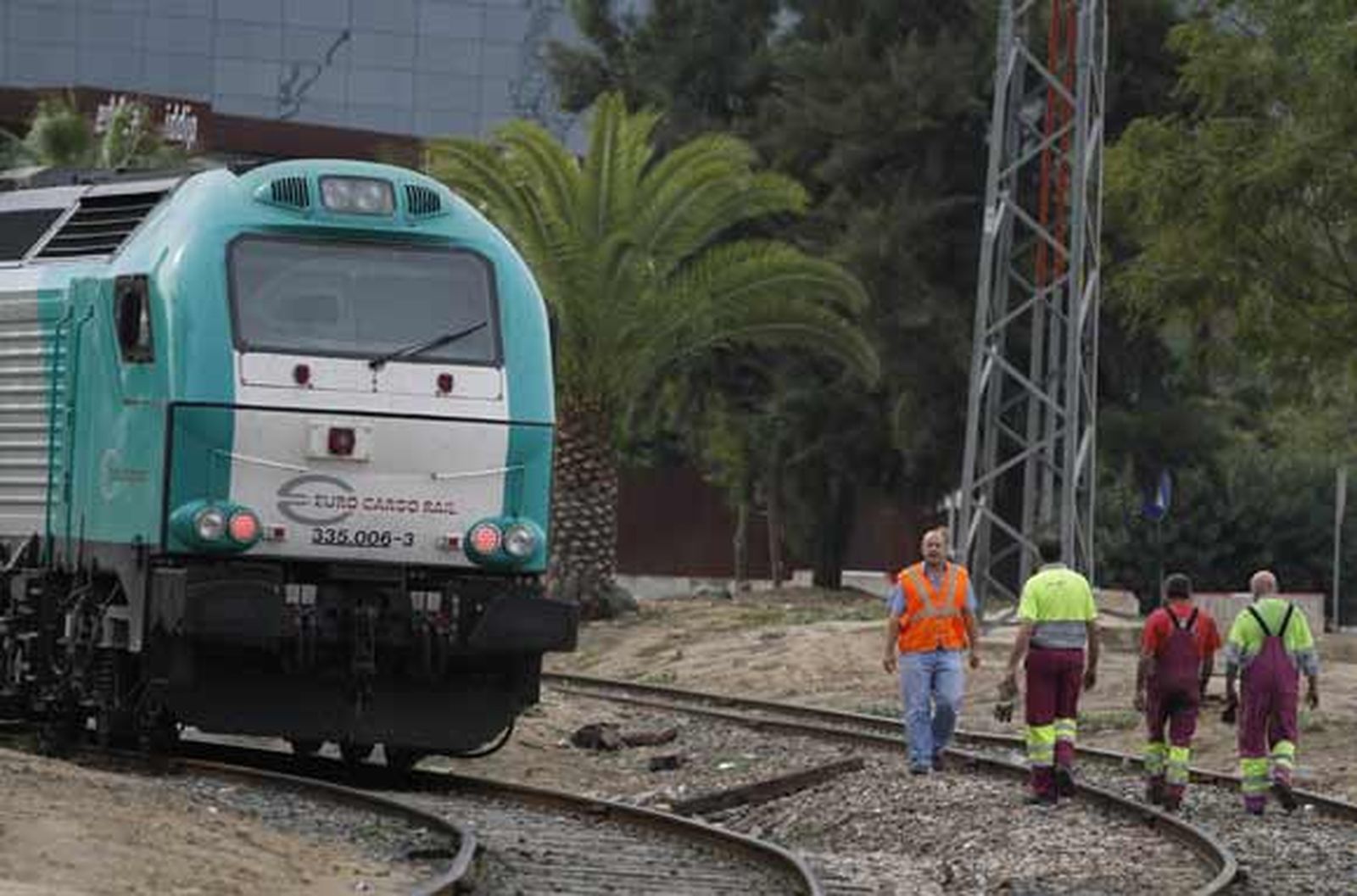 Cortan García Morato por el descarrilamiento de un tren en el Puerto