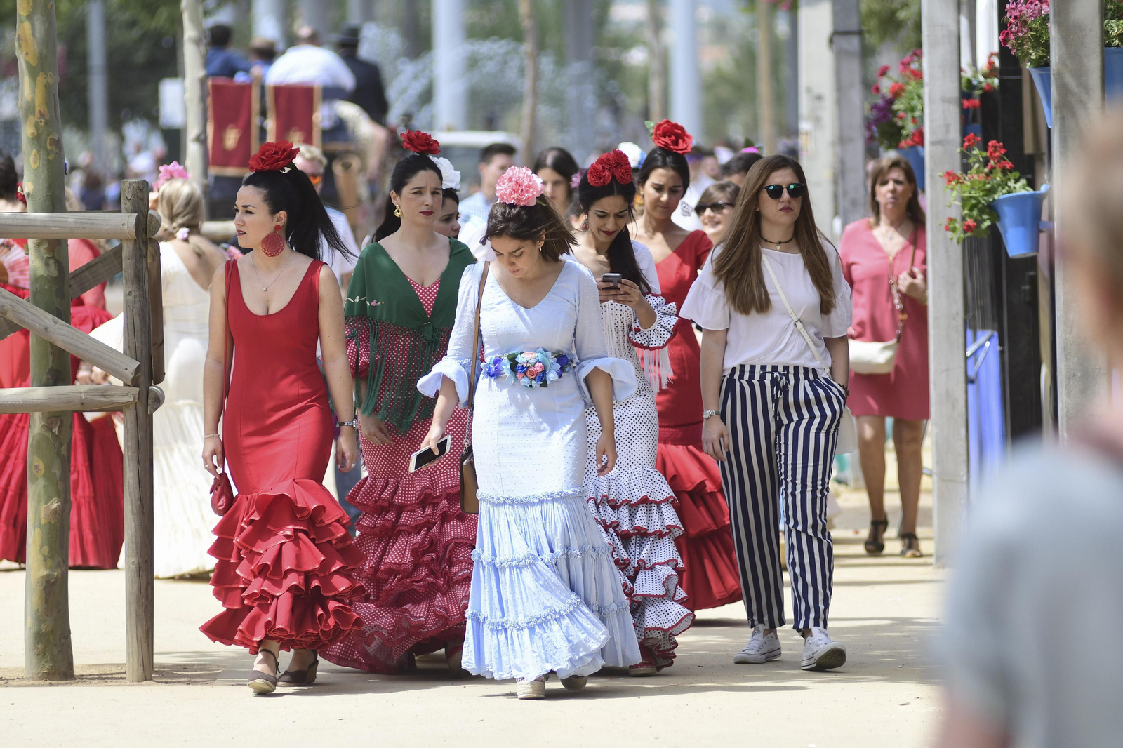 Las imágenes del sábado de Feria