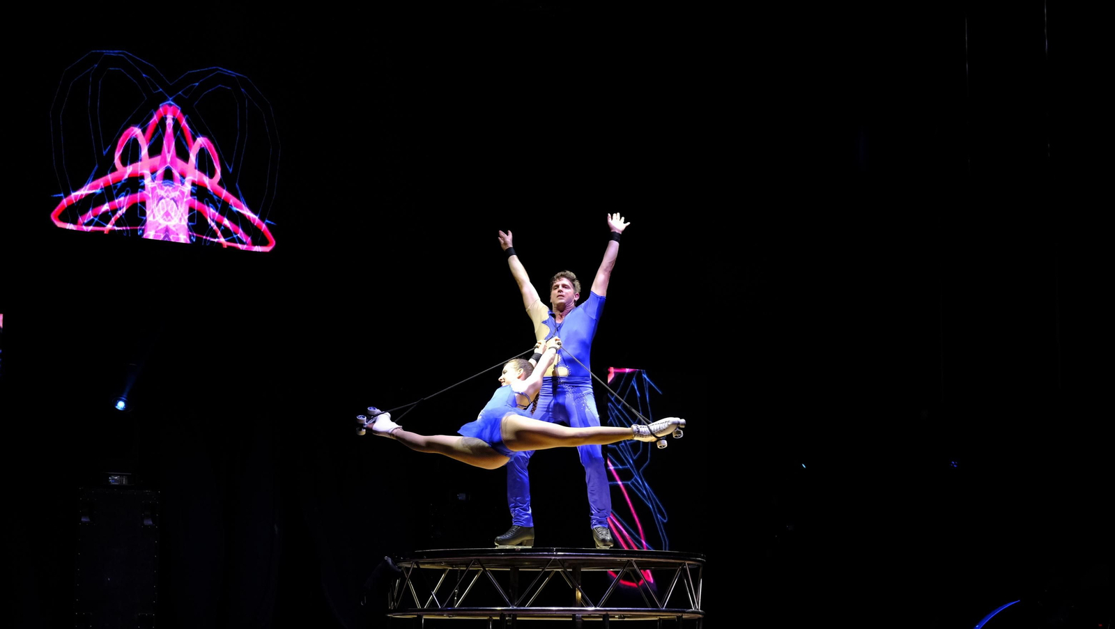 Imágenes del espectáculo 'The Talent' en la Gala XV Aniversario Diario de Almería