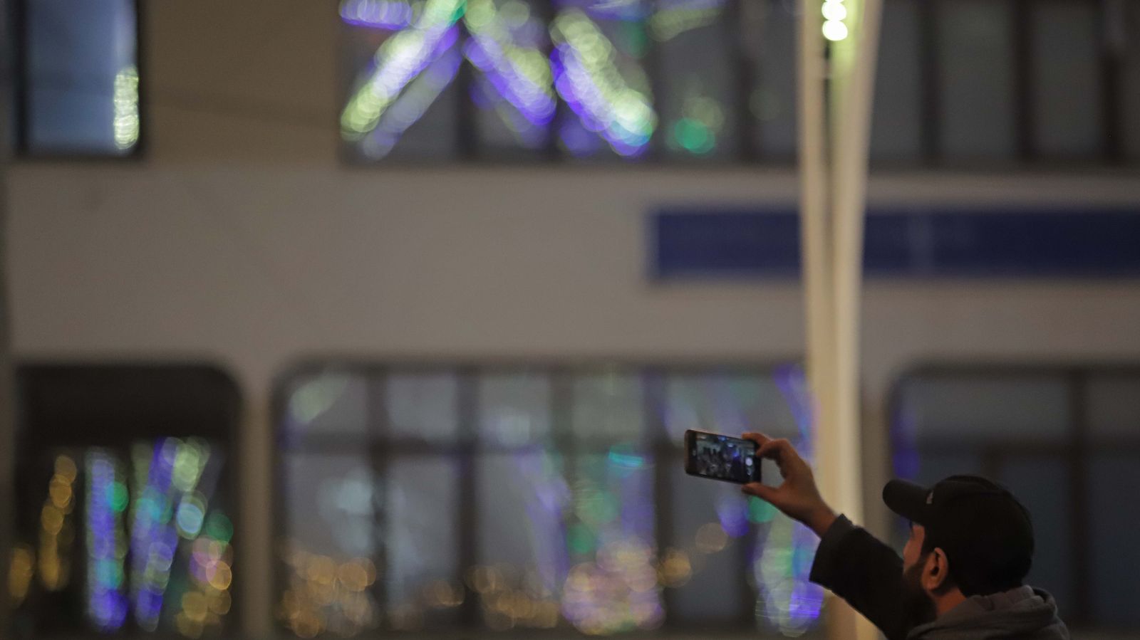 Fotos de la inauguración del alumbrado de Navidad en Algeciras