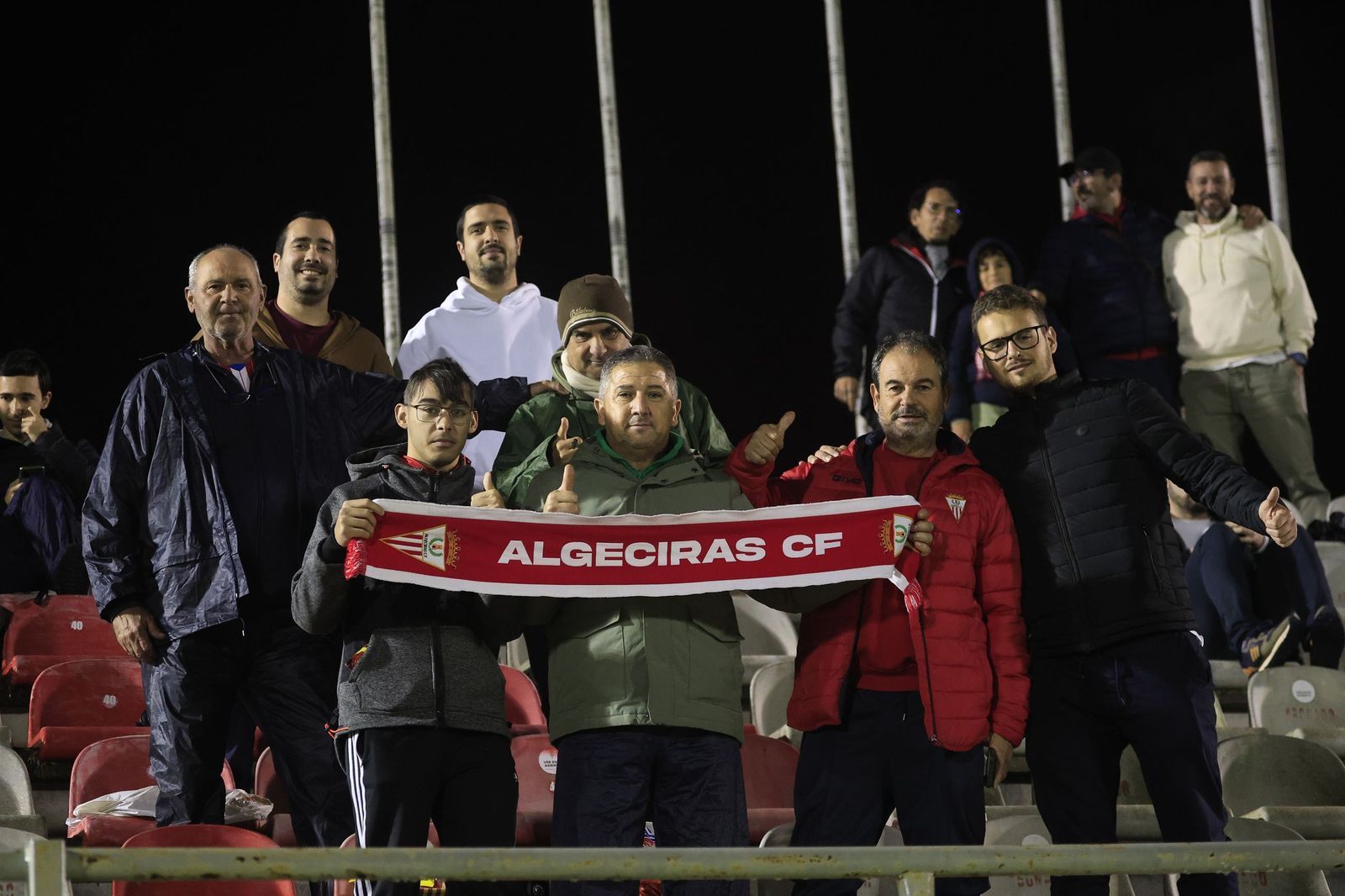 Búscate en el Nuevo Mirador durante el Algeciras - Sevilla Atlético de Primera Federación
