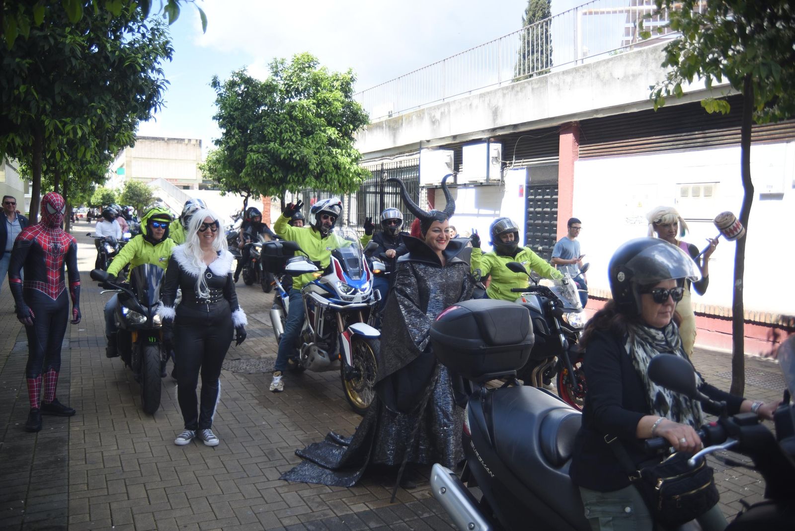 concentración de motos