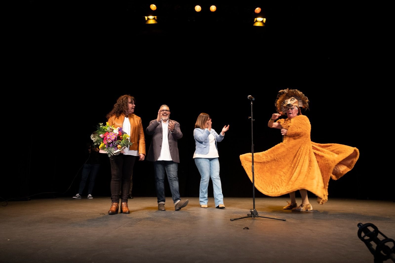 Joaquín Moreno recibió la Serpentina de Plata del Carnaval de Puerto Real