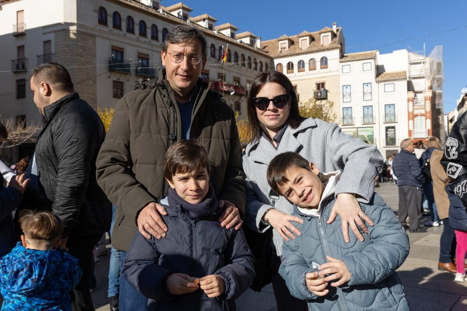 Fiesta infantil de Nochevieja en la Plaza de Santa María